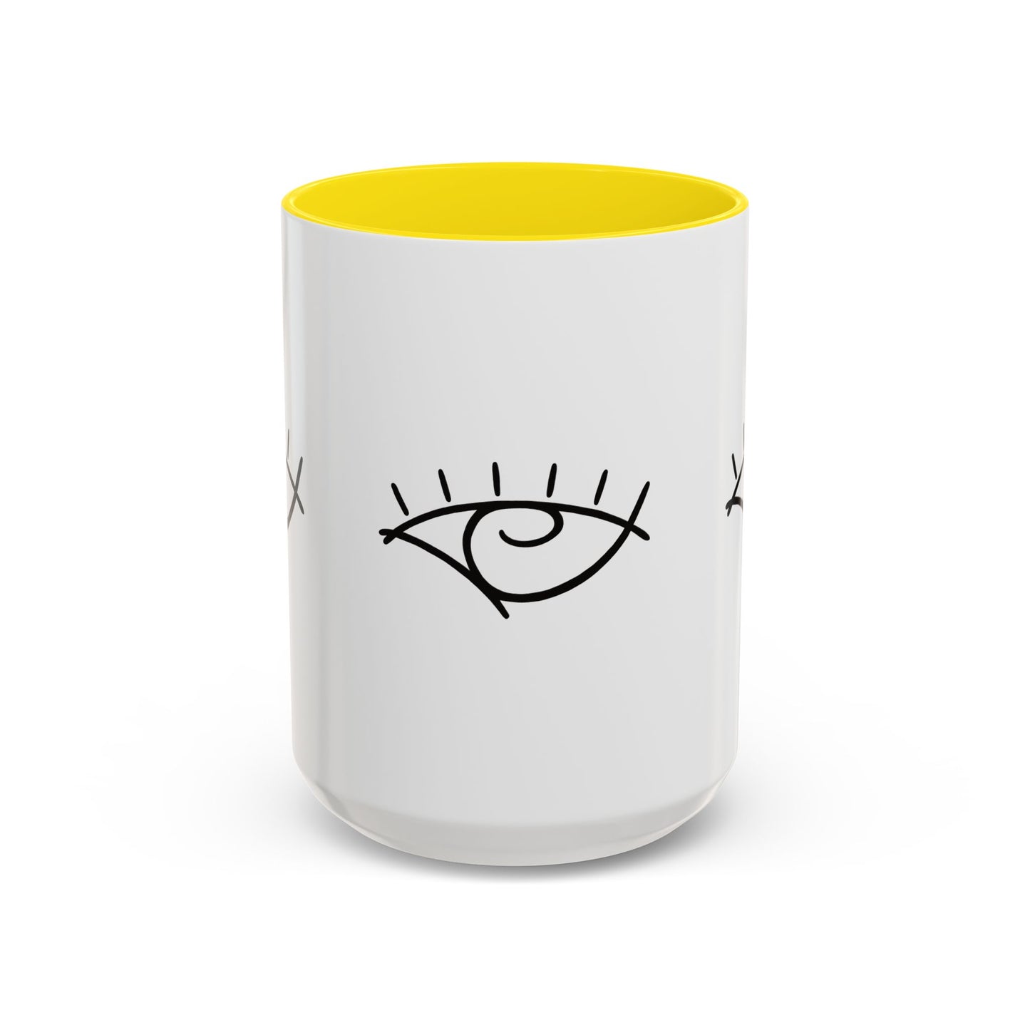 Seeing Eye Three-peat Accent Mug