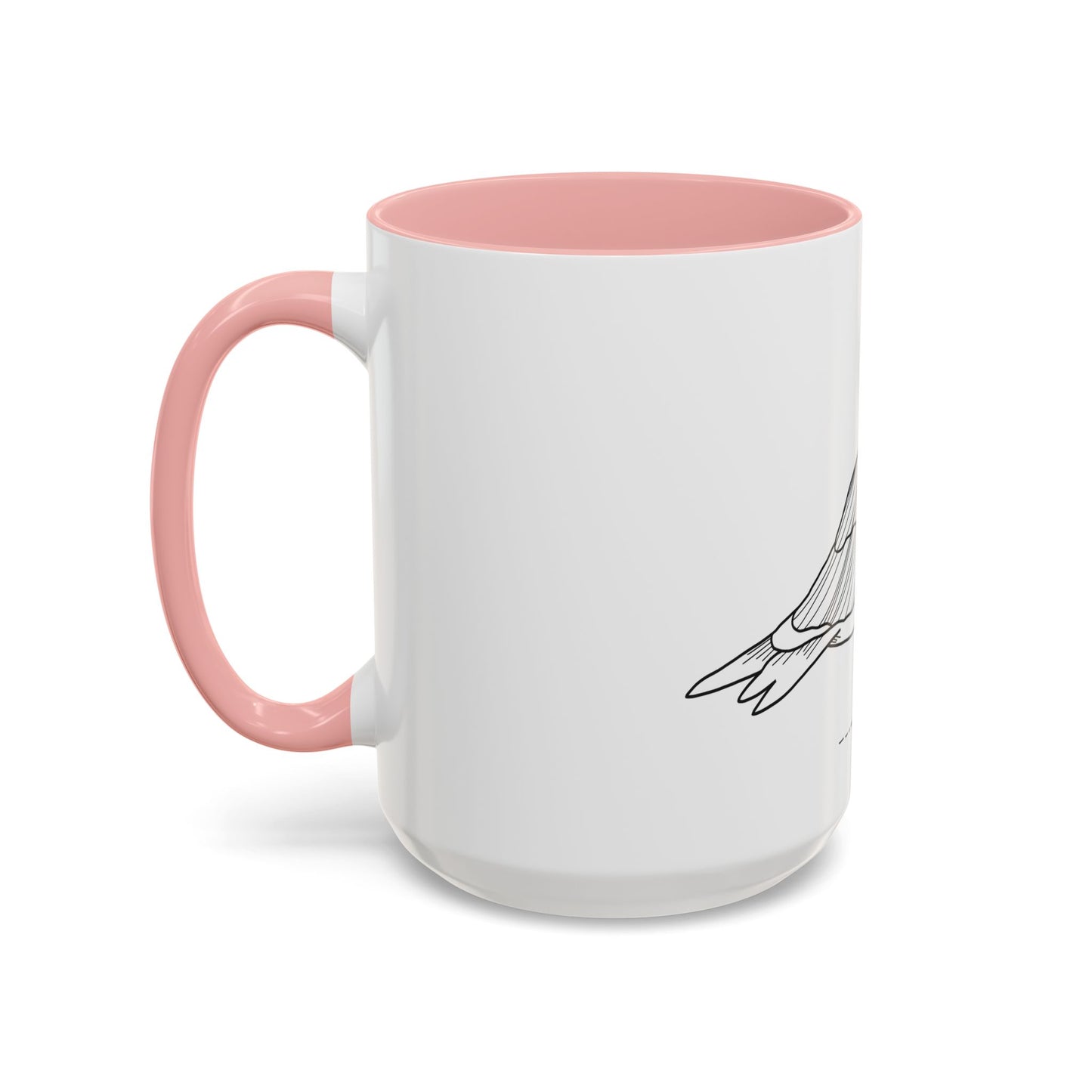 Hot Gull Accent Mug - One Bird