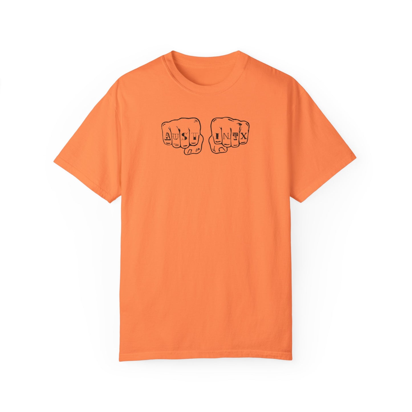 Austin Knuckle Tats - Tattooed Fists Tee
