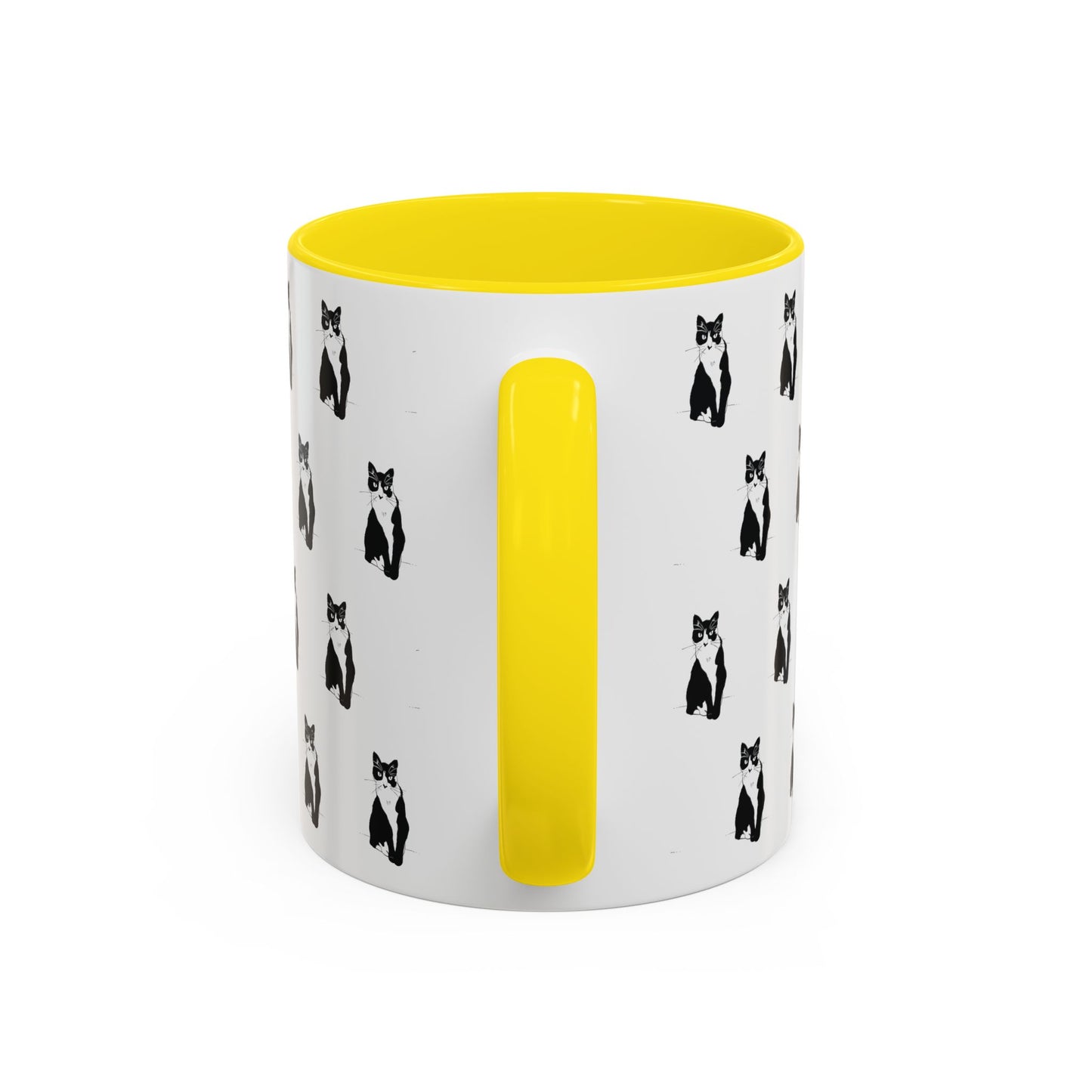 Herd of Cats Accent Mug (Transparent Style Cat) - Cat Mug