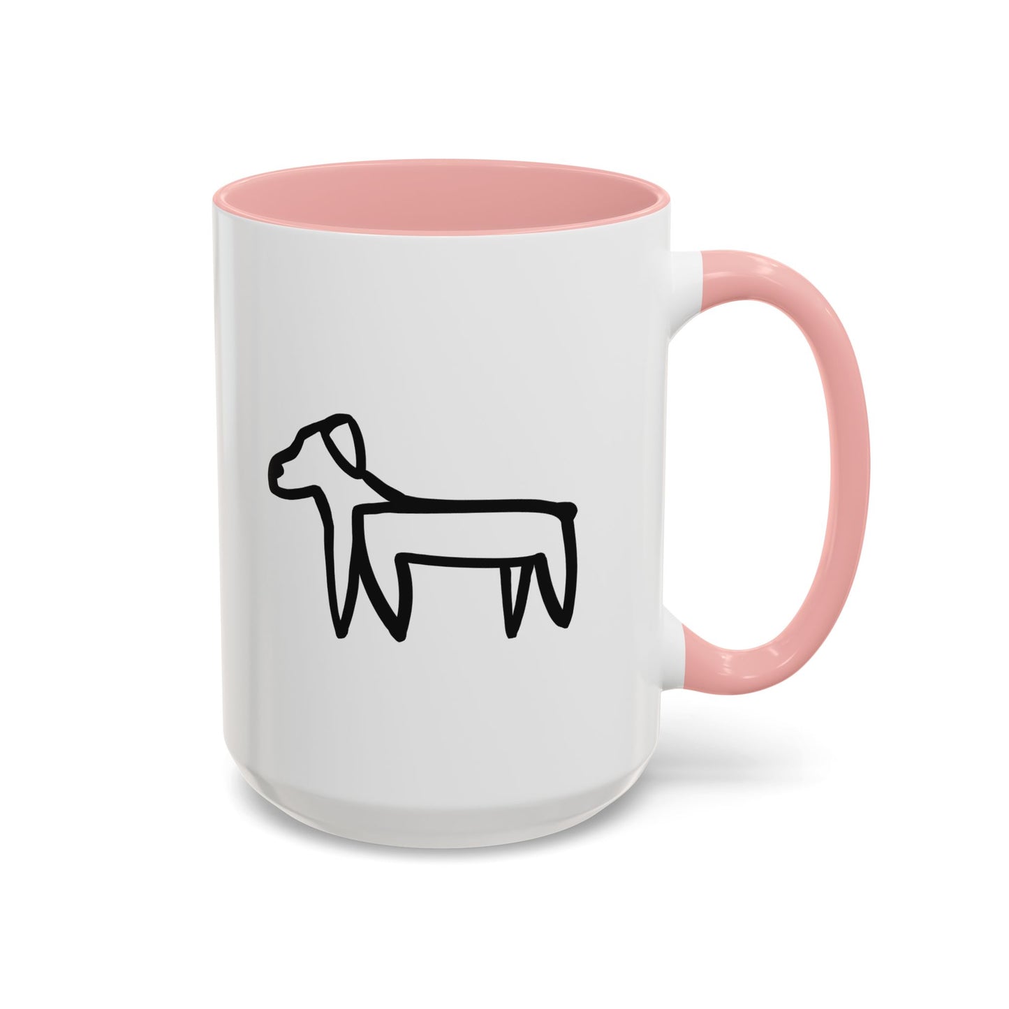 Double Dog Accent Mug