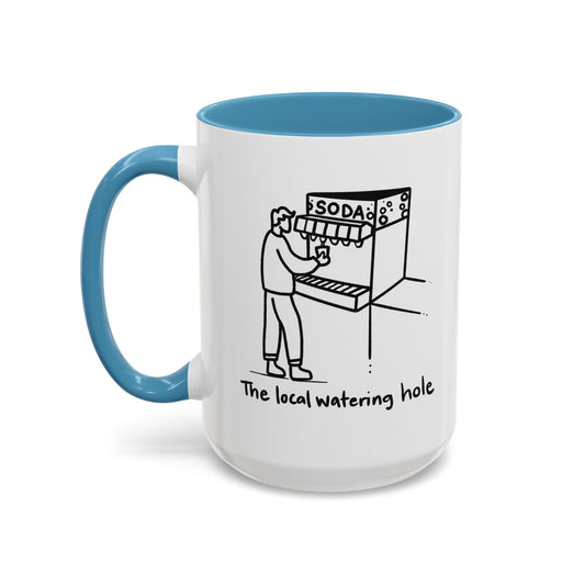Local Watering Hole Accent Mug