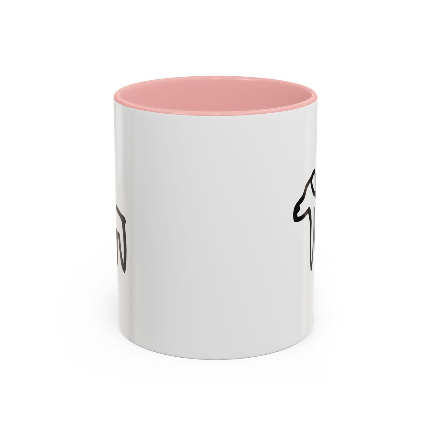Double Dog Accent Mug