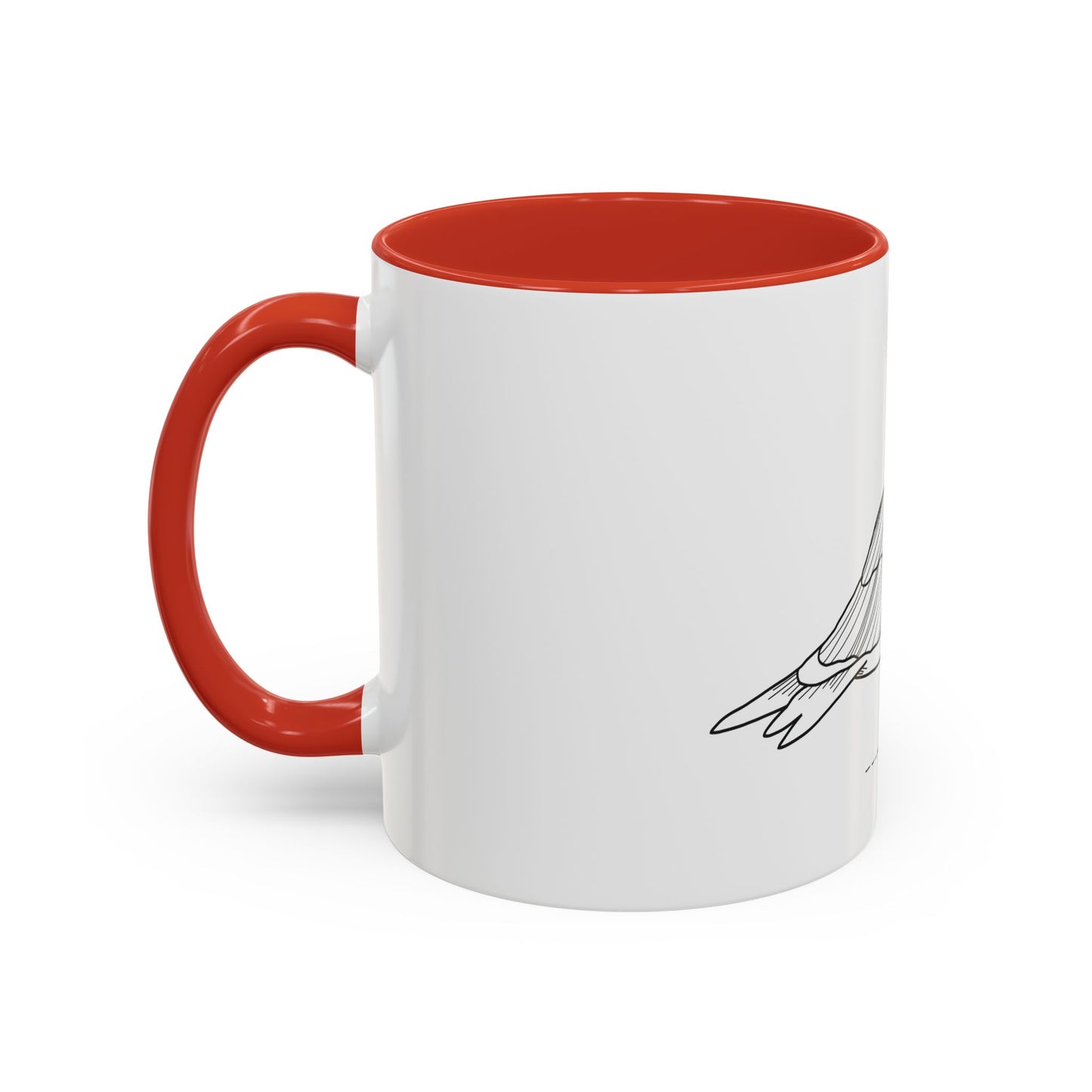 Hot Gull Accent Mug - One Bird