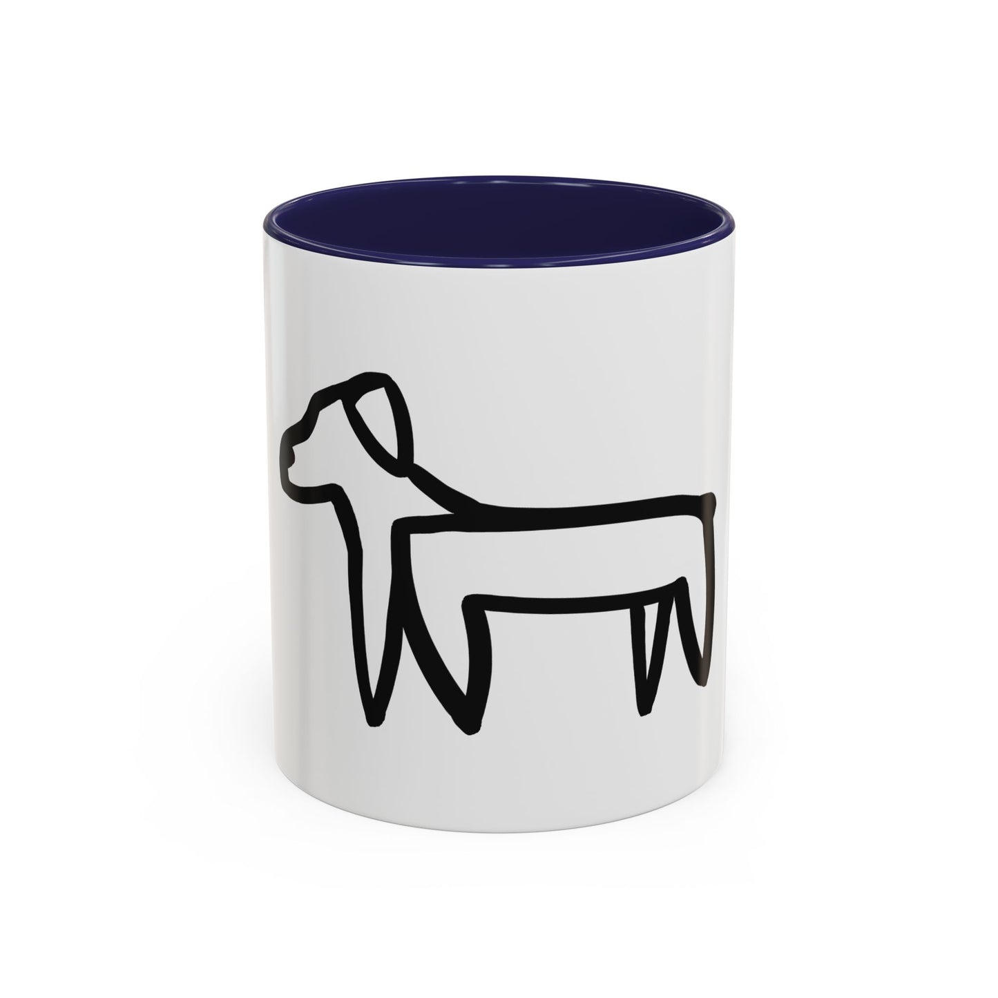 Dog Accent Mug