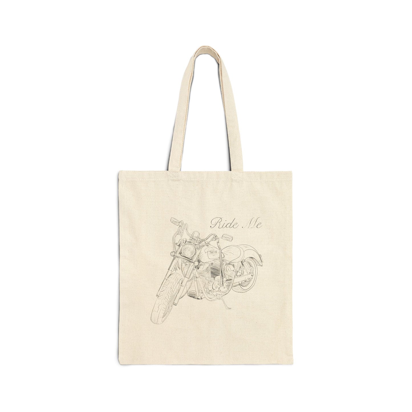 Ride Me Motorcycle Tote Bag