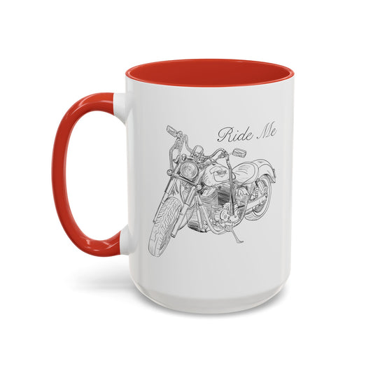 Ride Me Harley Motorcycle Accent Mug