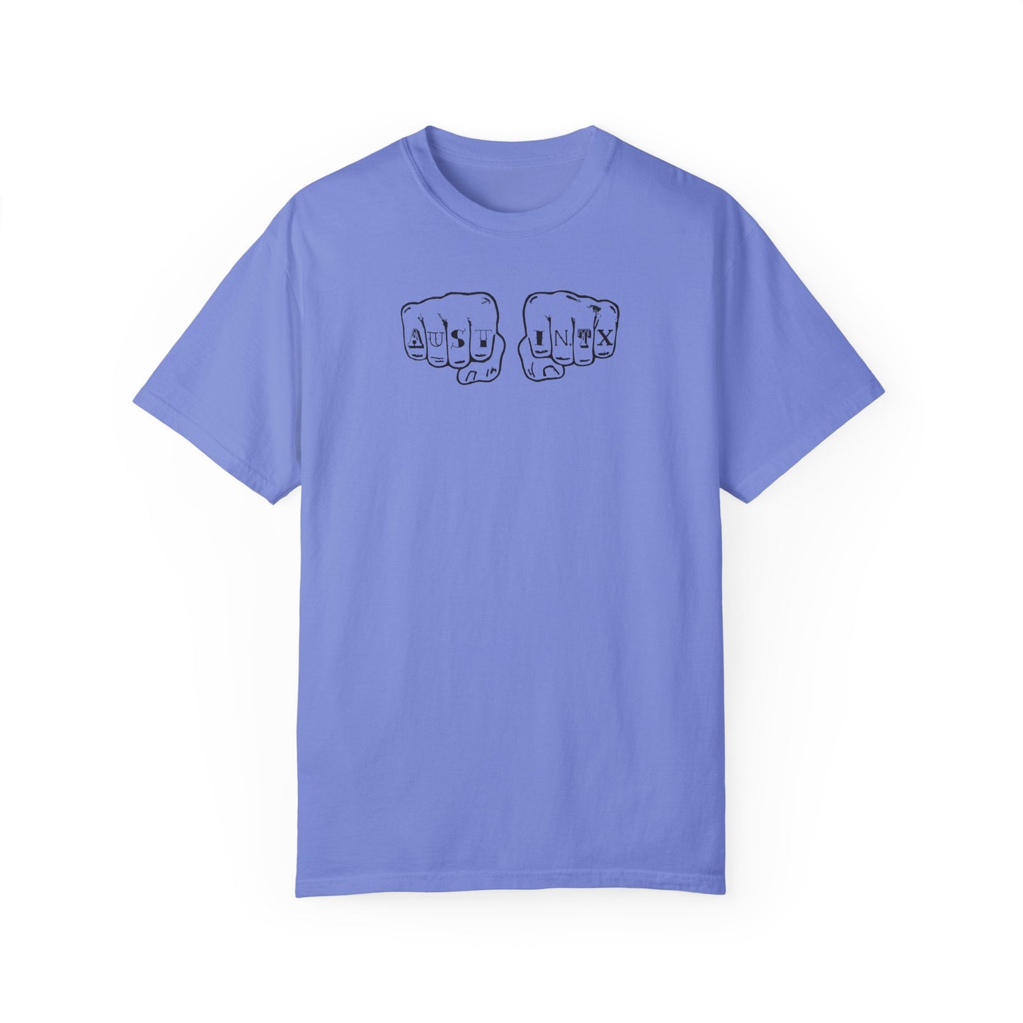 Austin Knuckle Tats - Tattooed Fists Tee