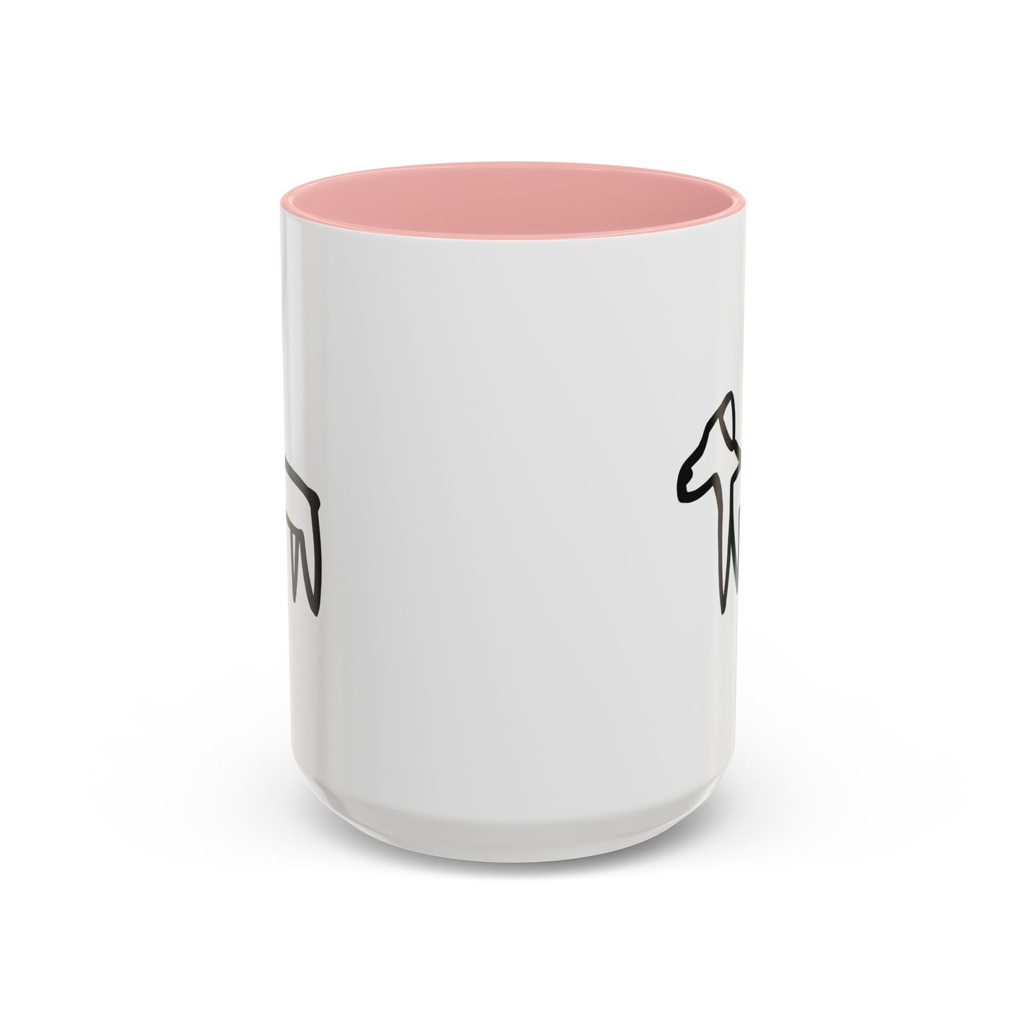 Double Dog Accent Mug