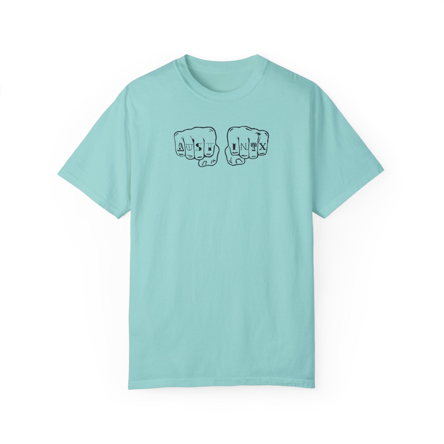 Austin Knuckle Tats - Tattooed Fists Tee