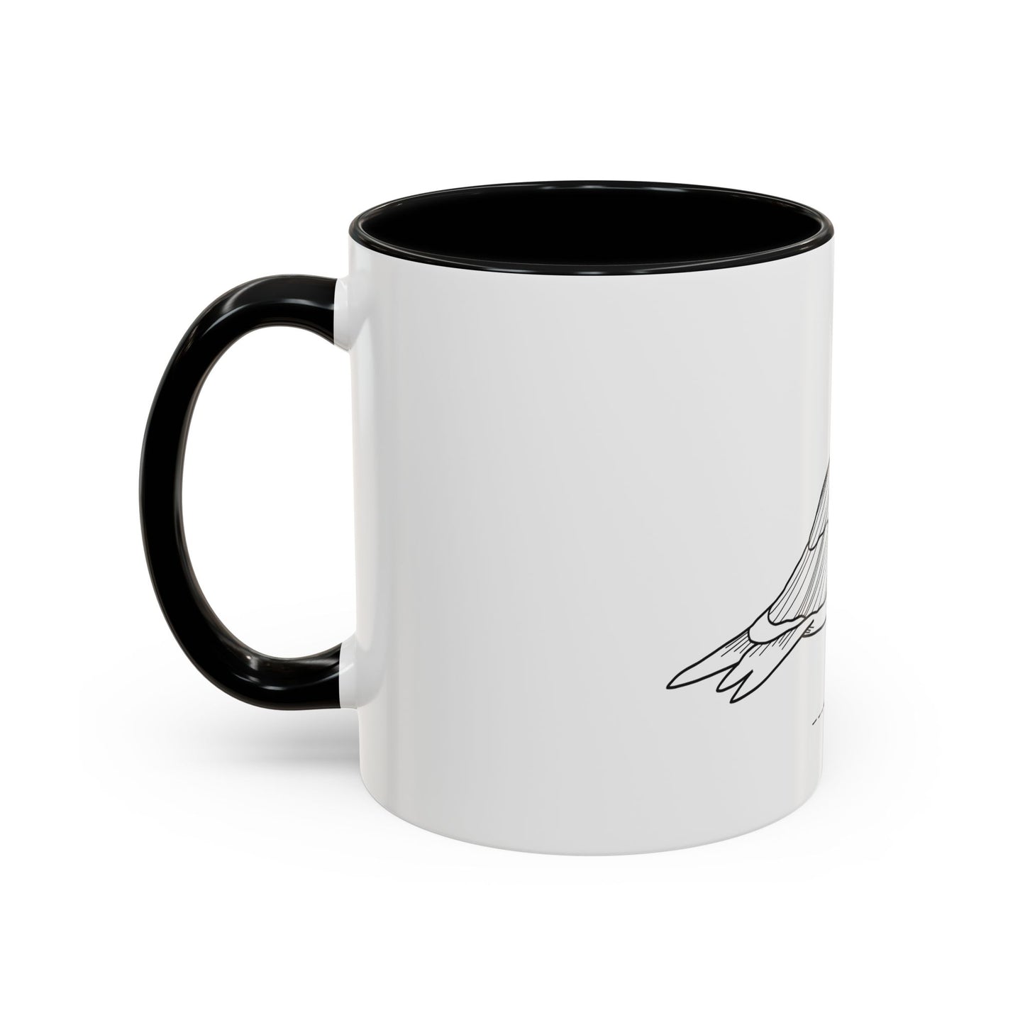 Hot Gull Accent Mug - One Bird