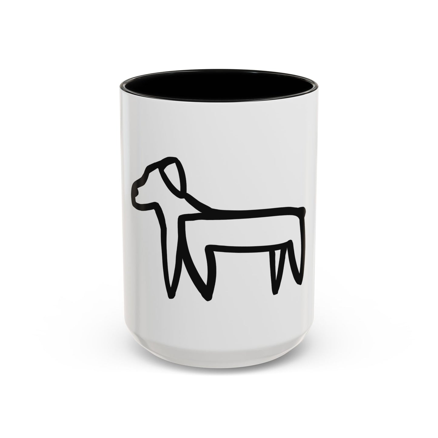 Dog Accent Mug