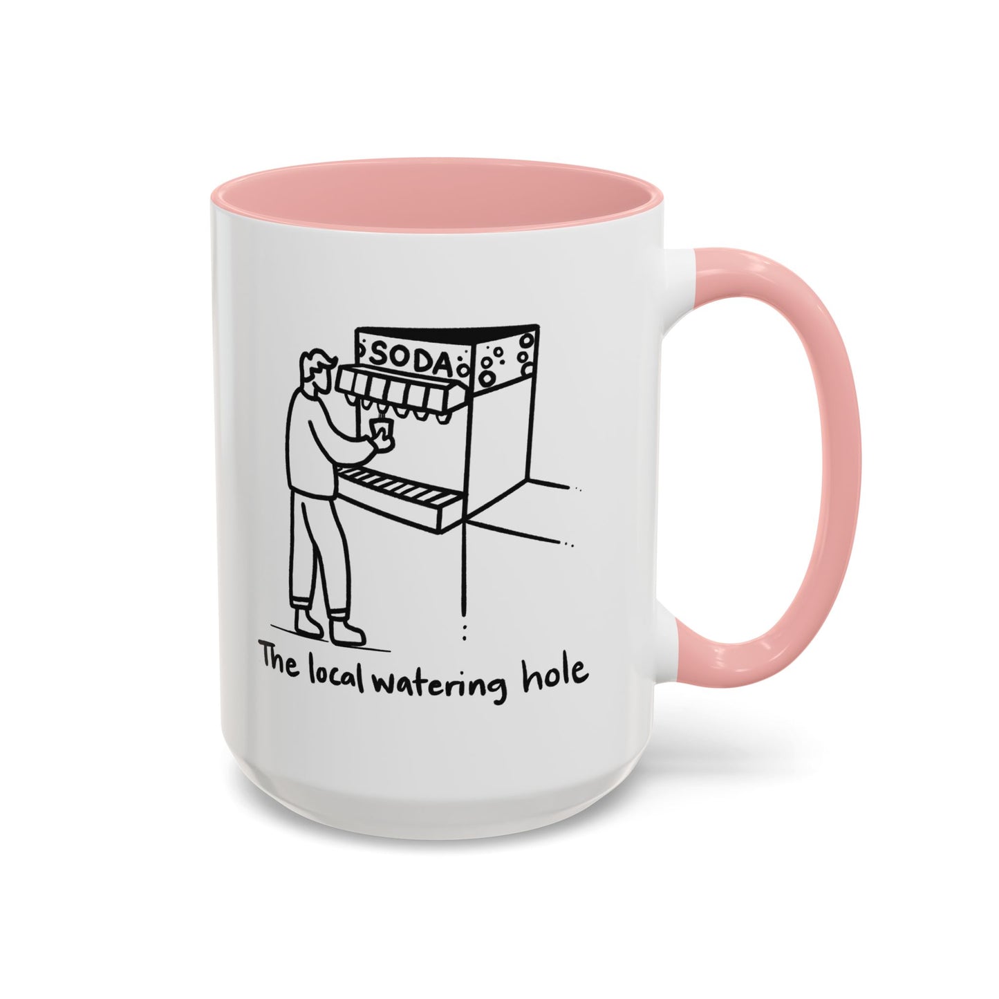 Local Watering Hole Accent Mug