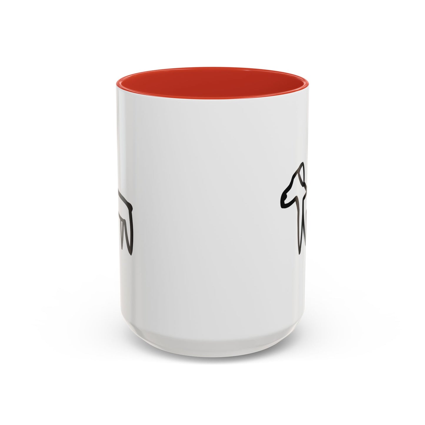 Double Dog Accent Mug