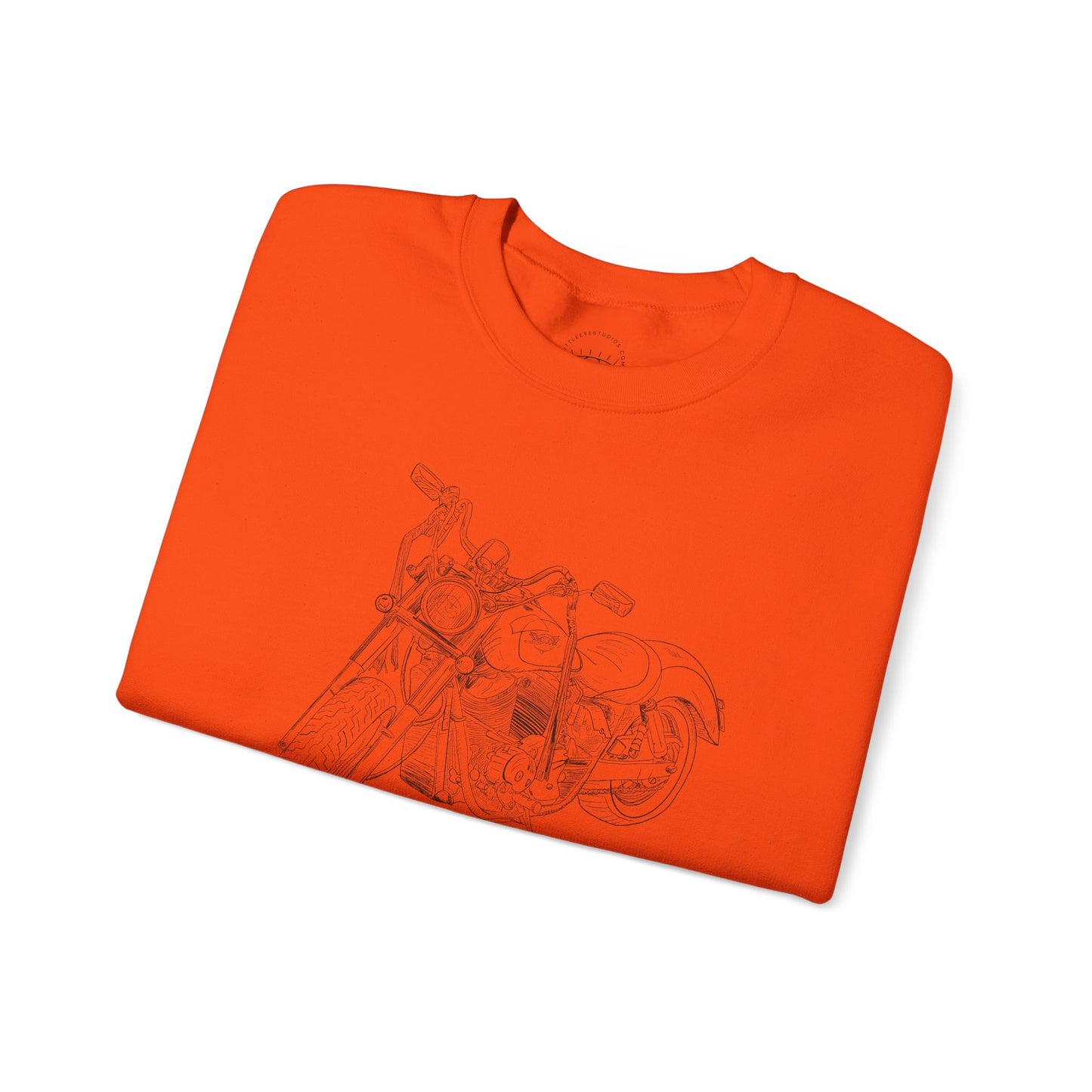 Motorcycle Drawing Sweatshirt