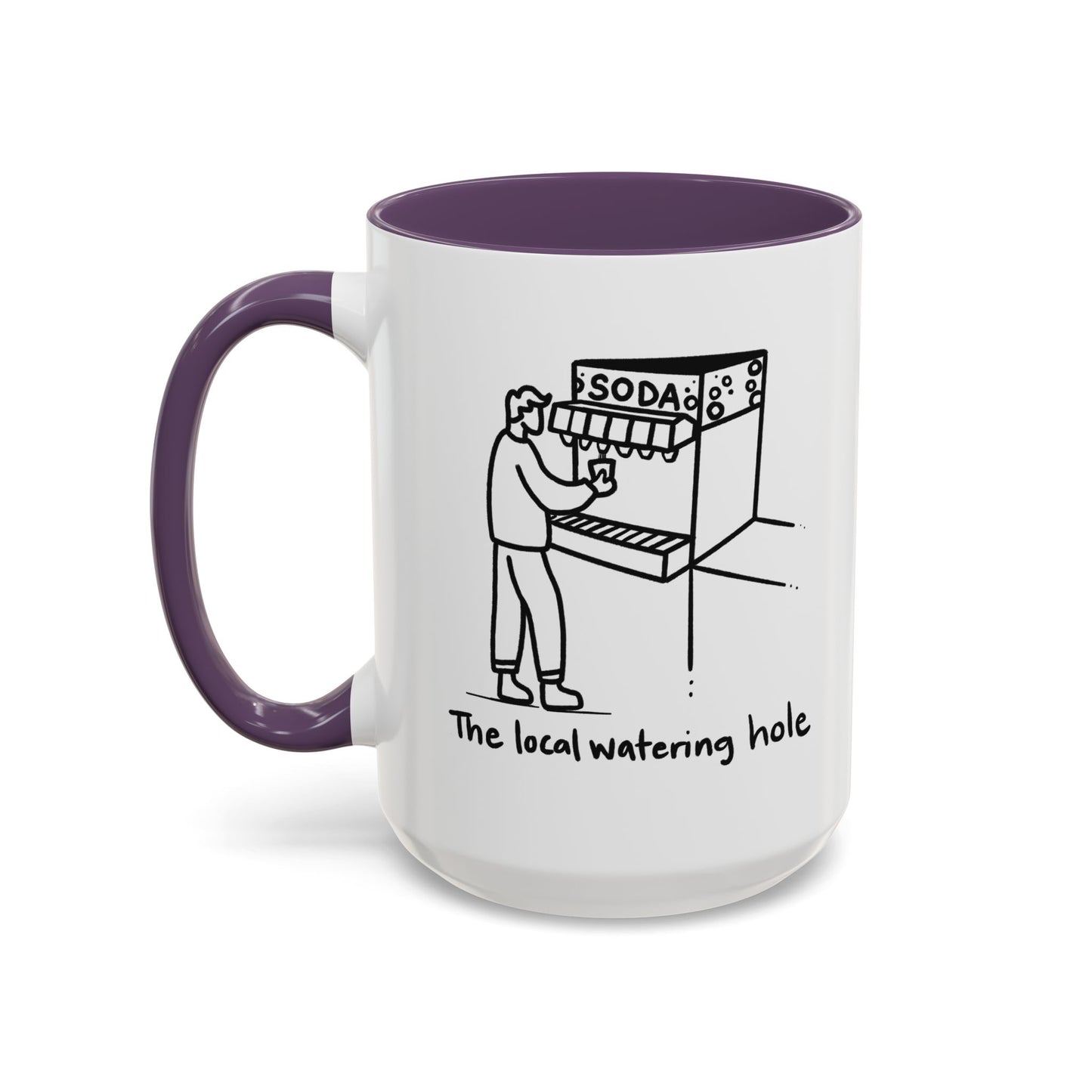 Local Watering Hole Accent Mug