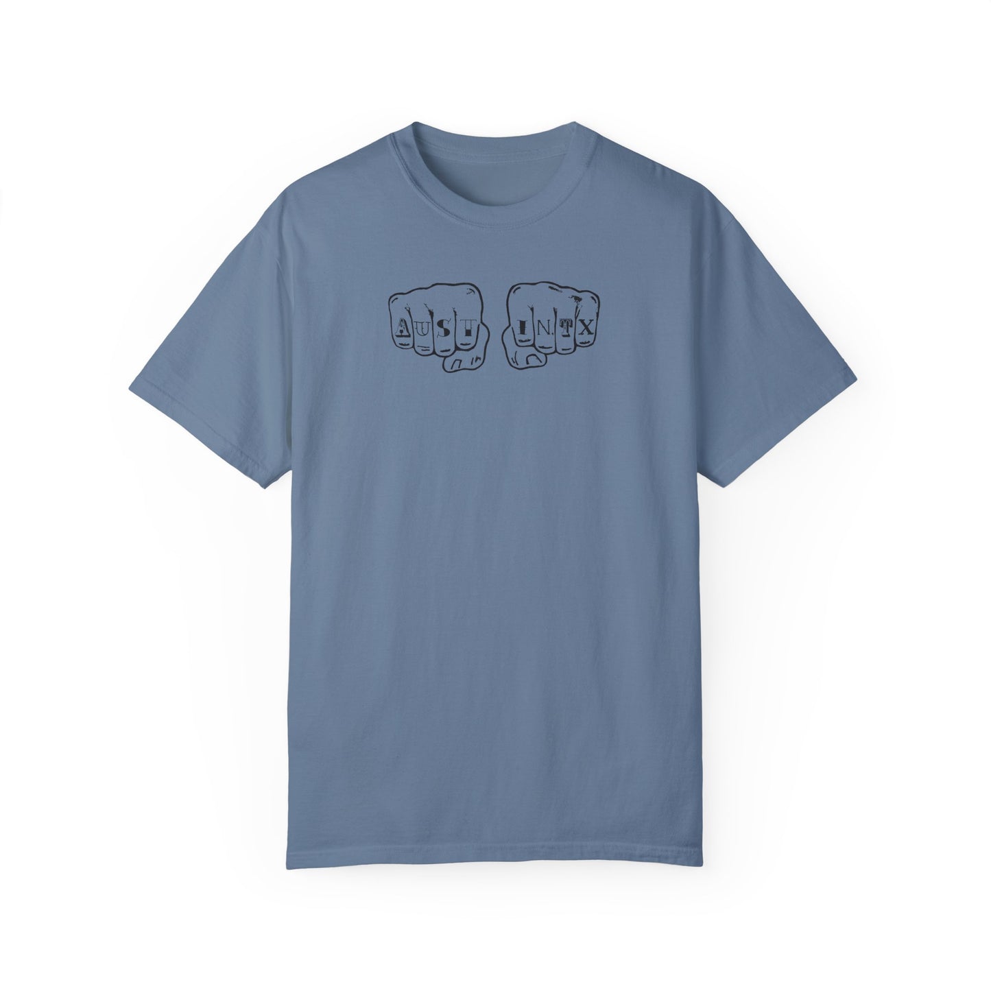 Austin Knuckle Tats - Tattooed Fists Tee