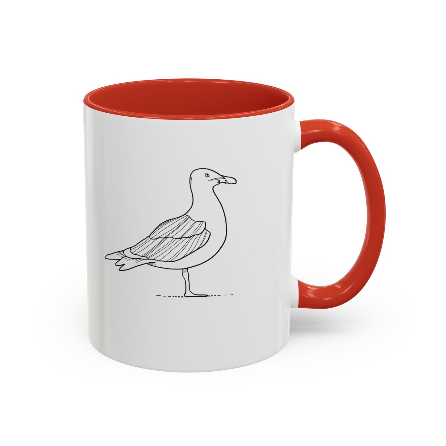 Hot Gull Seagull Accent Coffee Mug