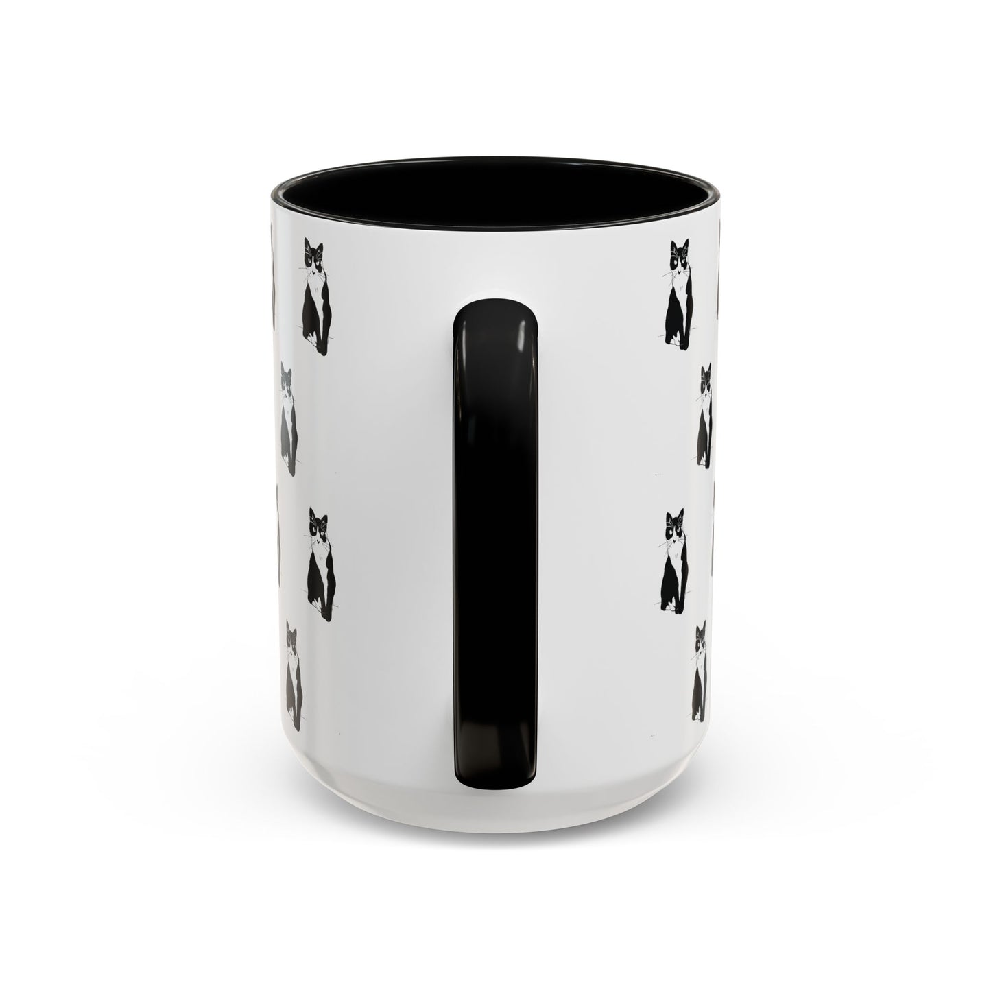 Herd of Cats Accent Mug (Transparent Style Cat) - Cat Mug