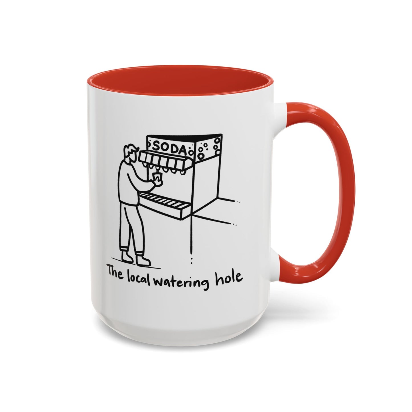 Local Watering Hole Accent Mug