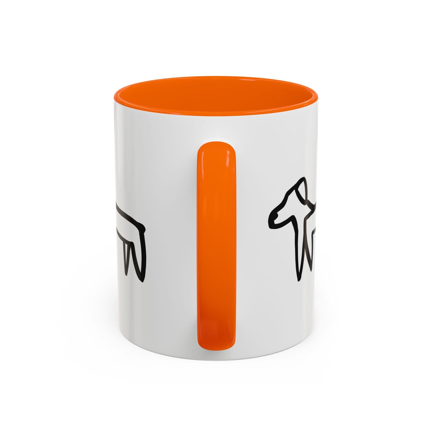 Double Dog Accent Mug