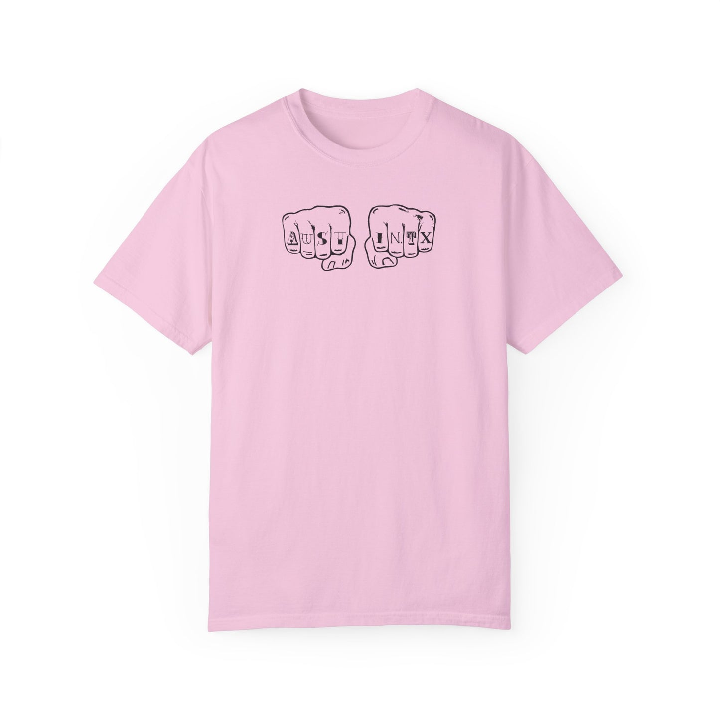 Austin Knuckle Tats - Tattooed Fists Tee