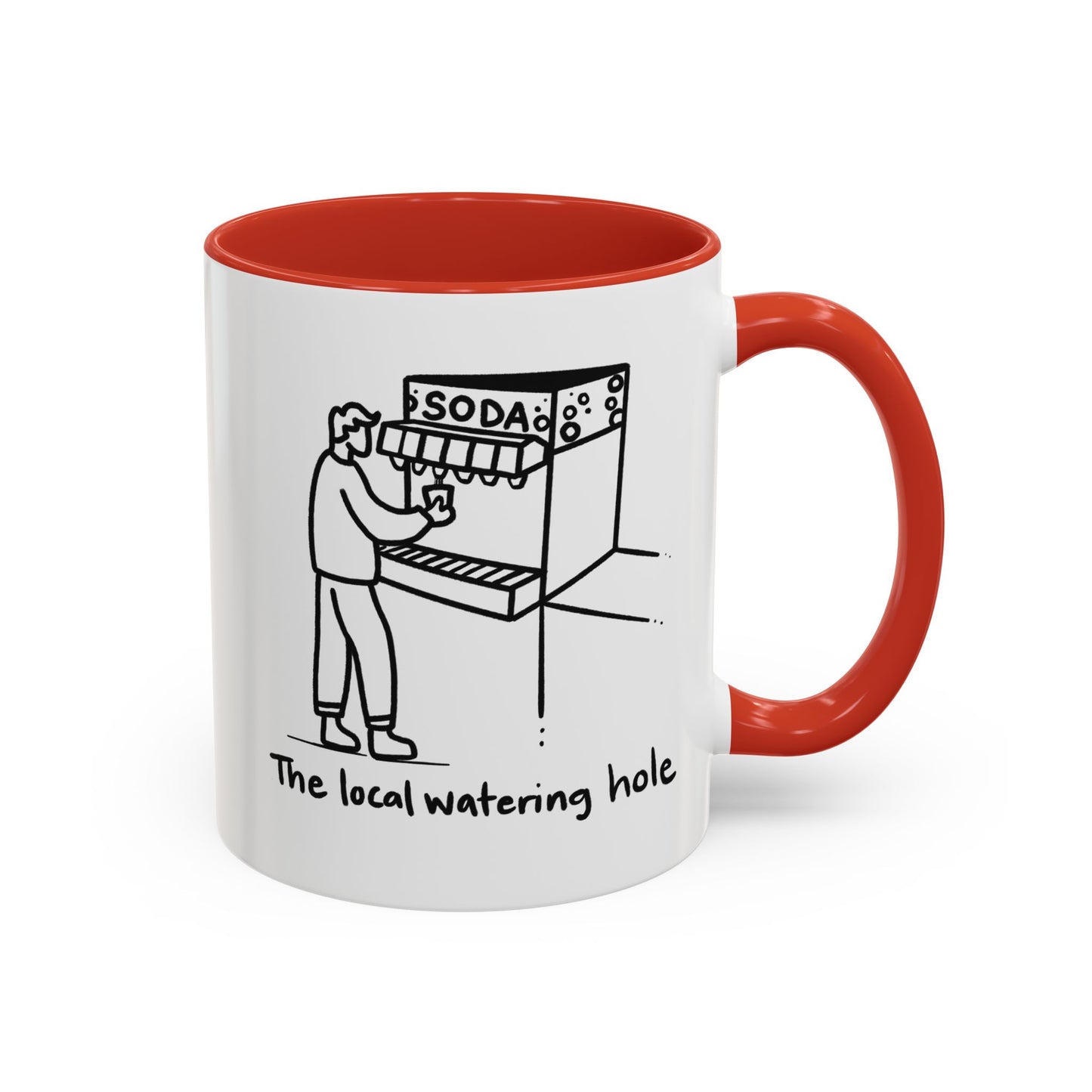 Local Watering Hole Accent Mug