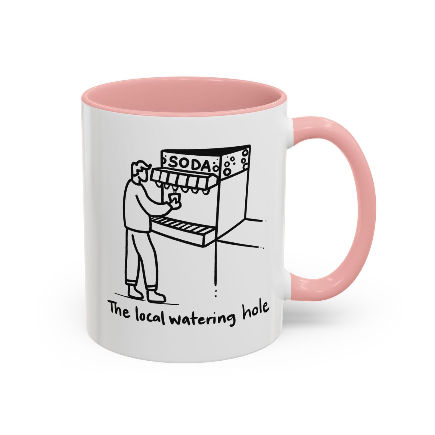 Local Watering Hole Accent Mug