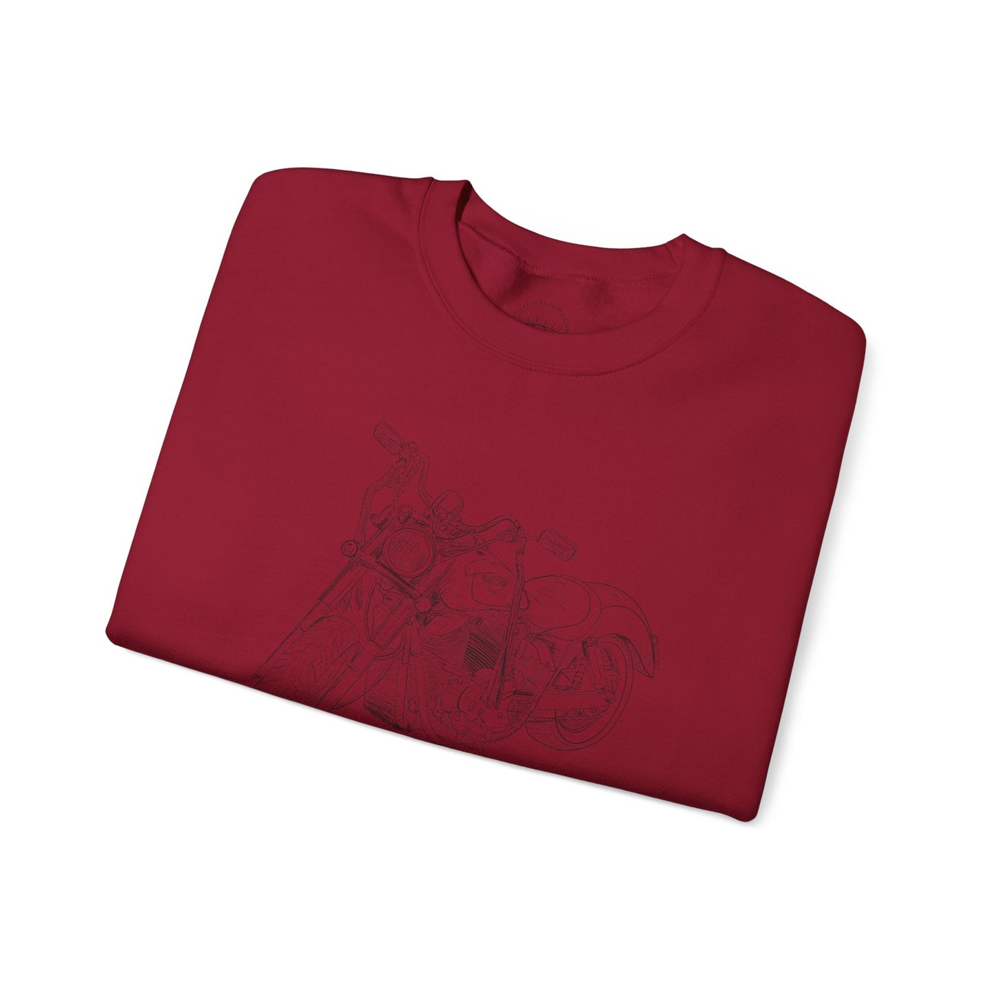 Motorcycle Drawing Sweatshirt