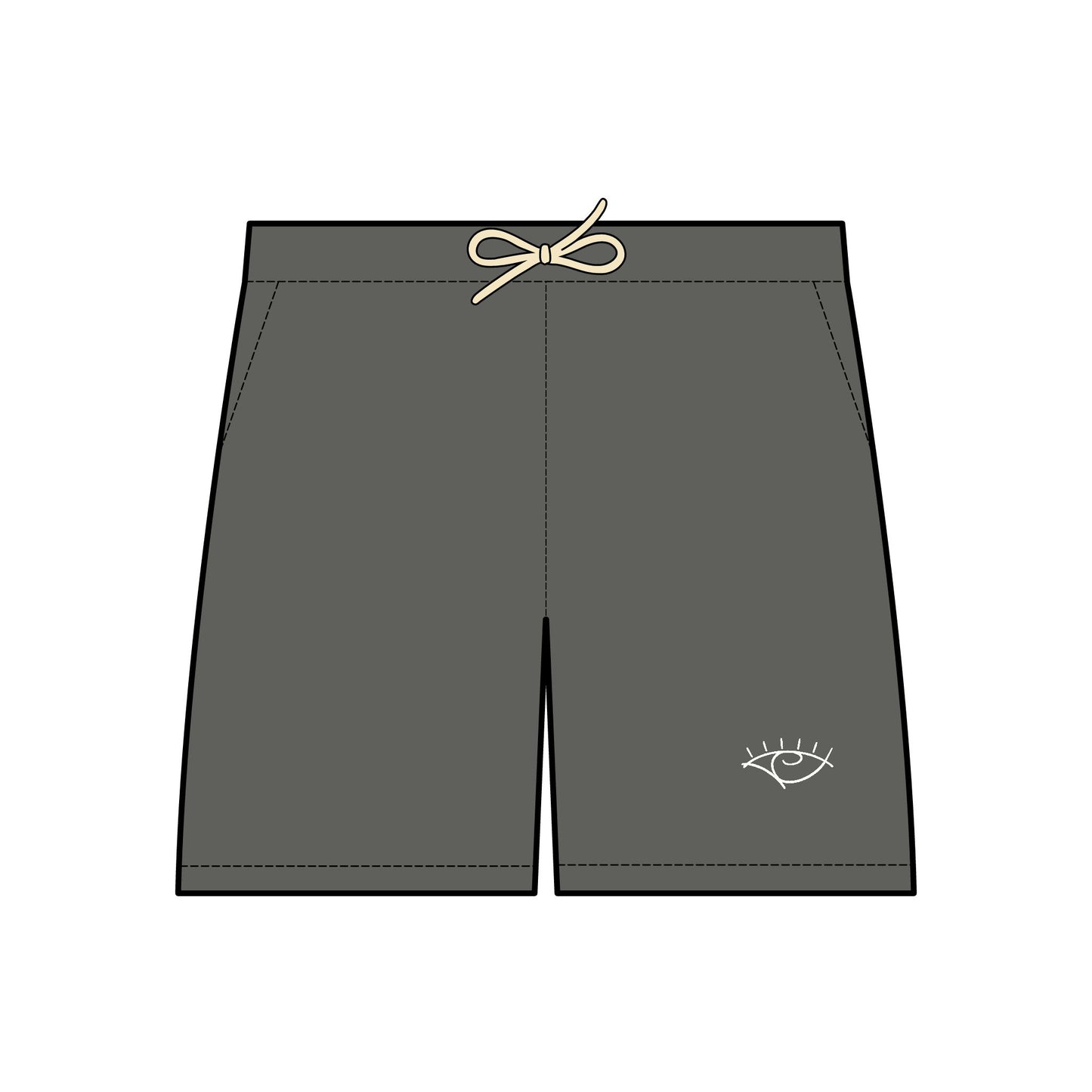 Seeing Eye Lightweight Fleece Sweat Shorts