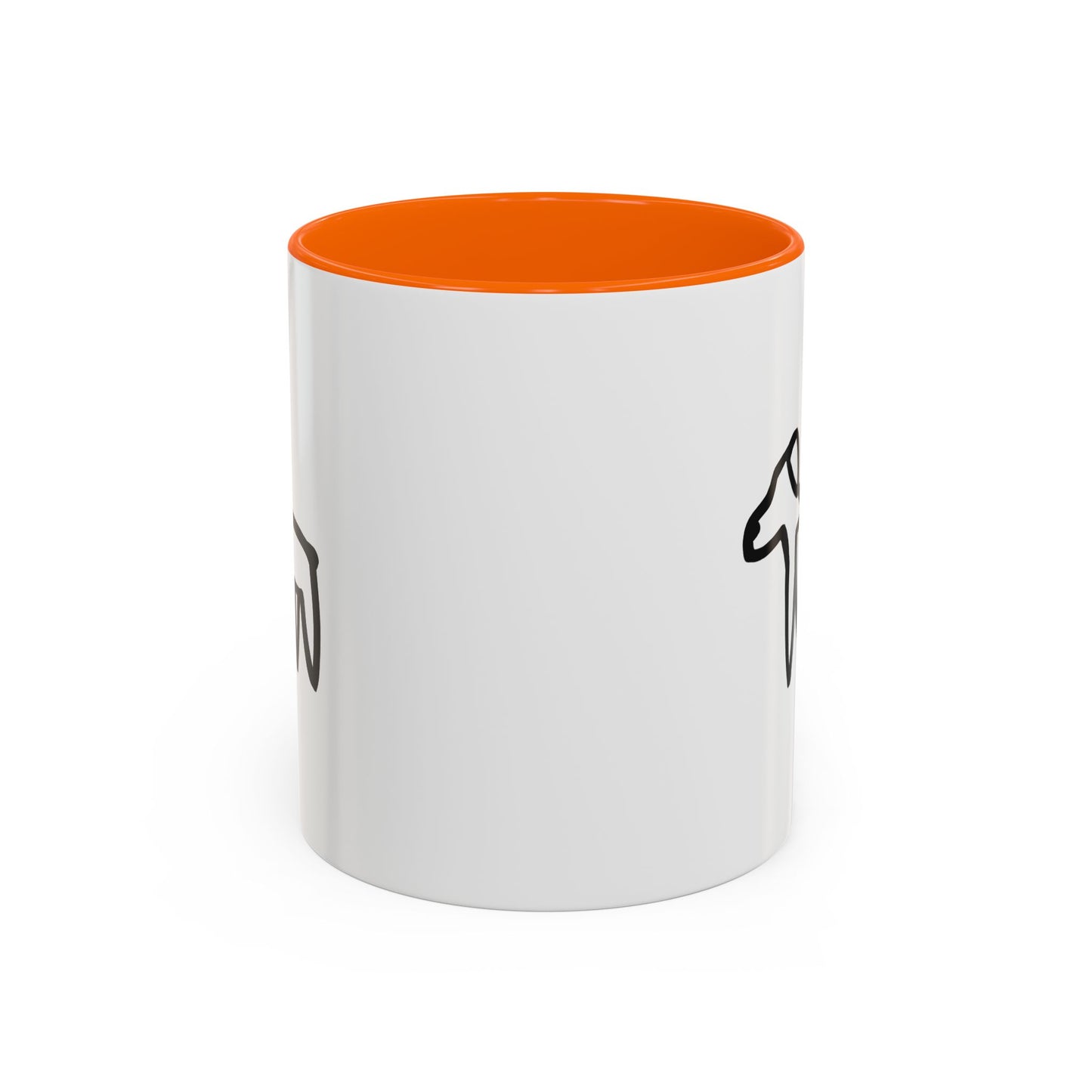 Double Dog Accent Mug