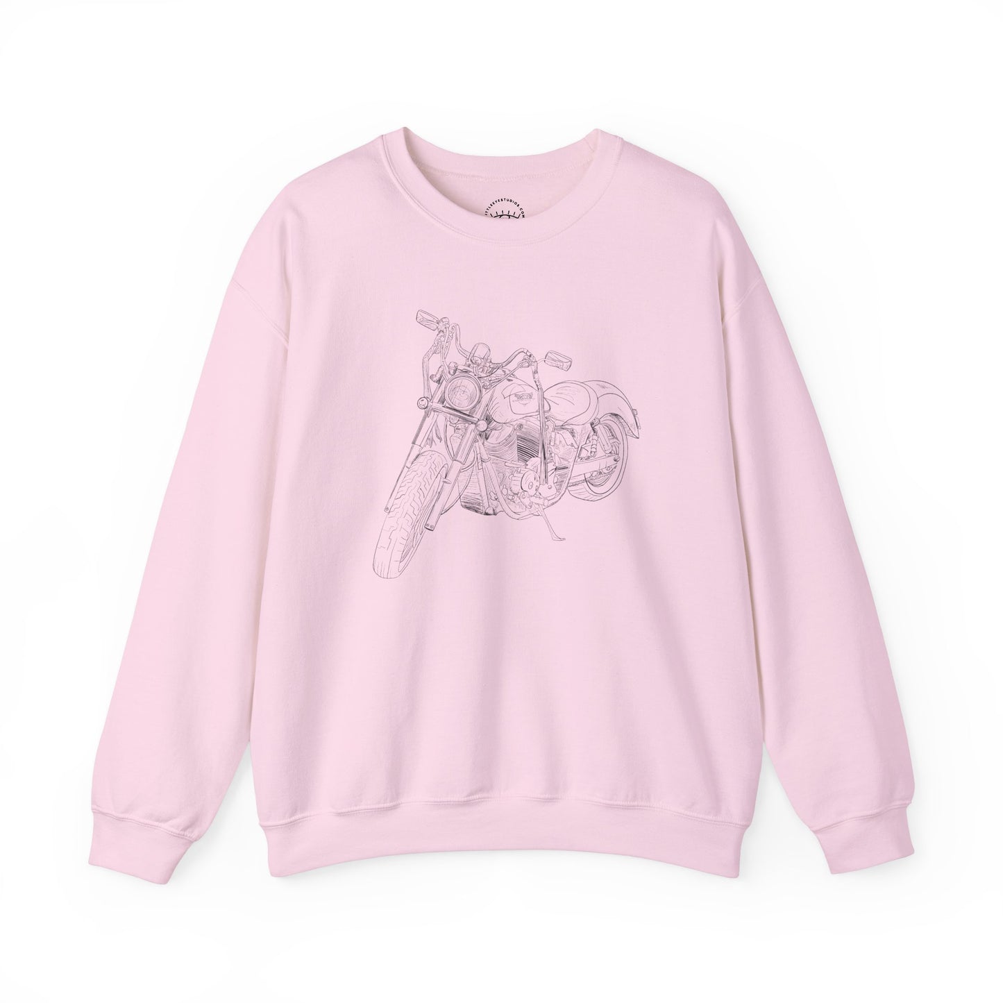 Motorcycle Drawing Sweatshirt