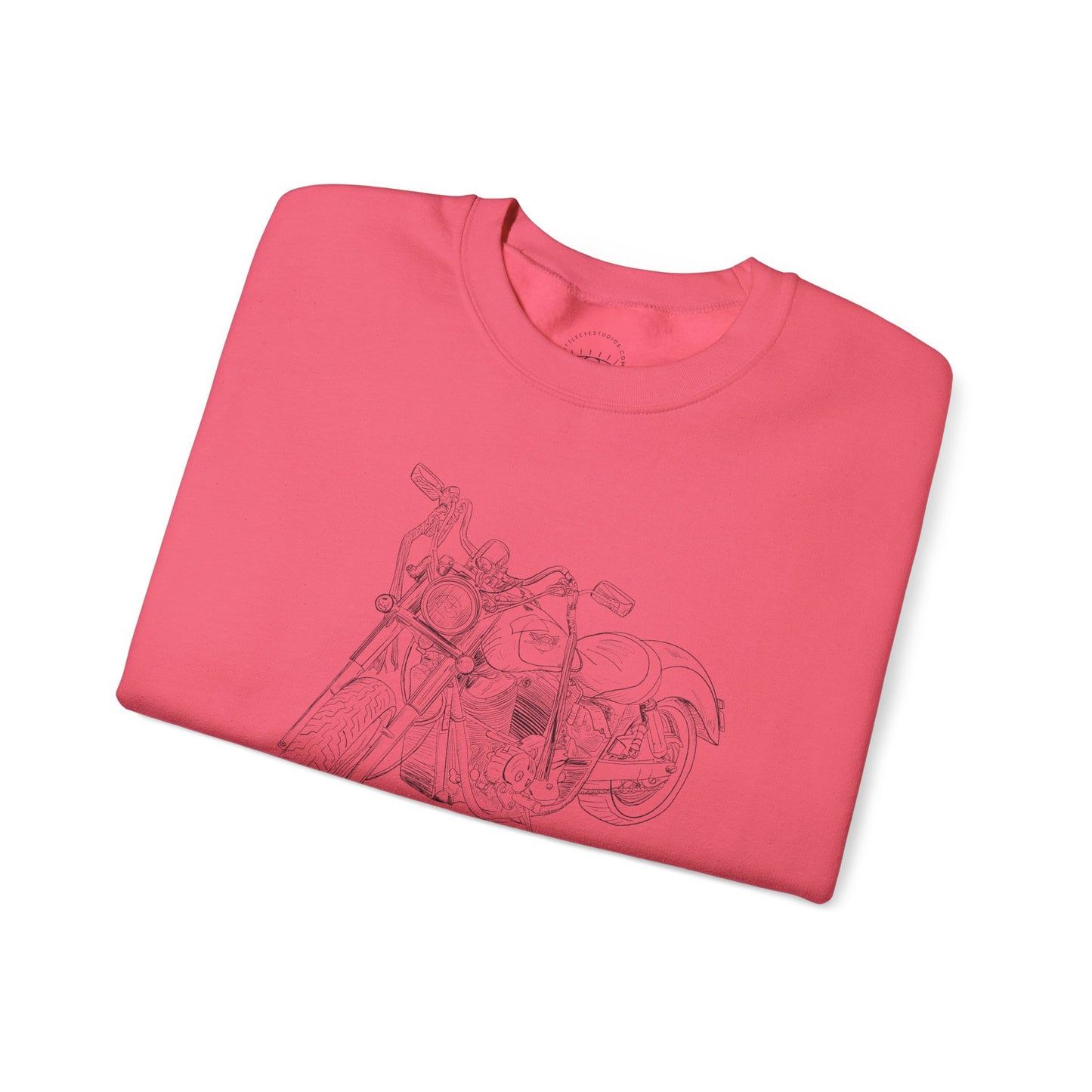 Motorcycle Drawing Sweatshirt