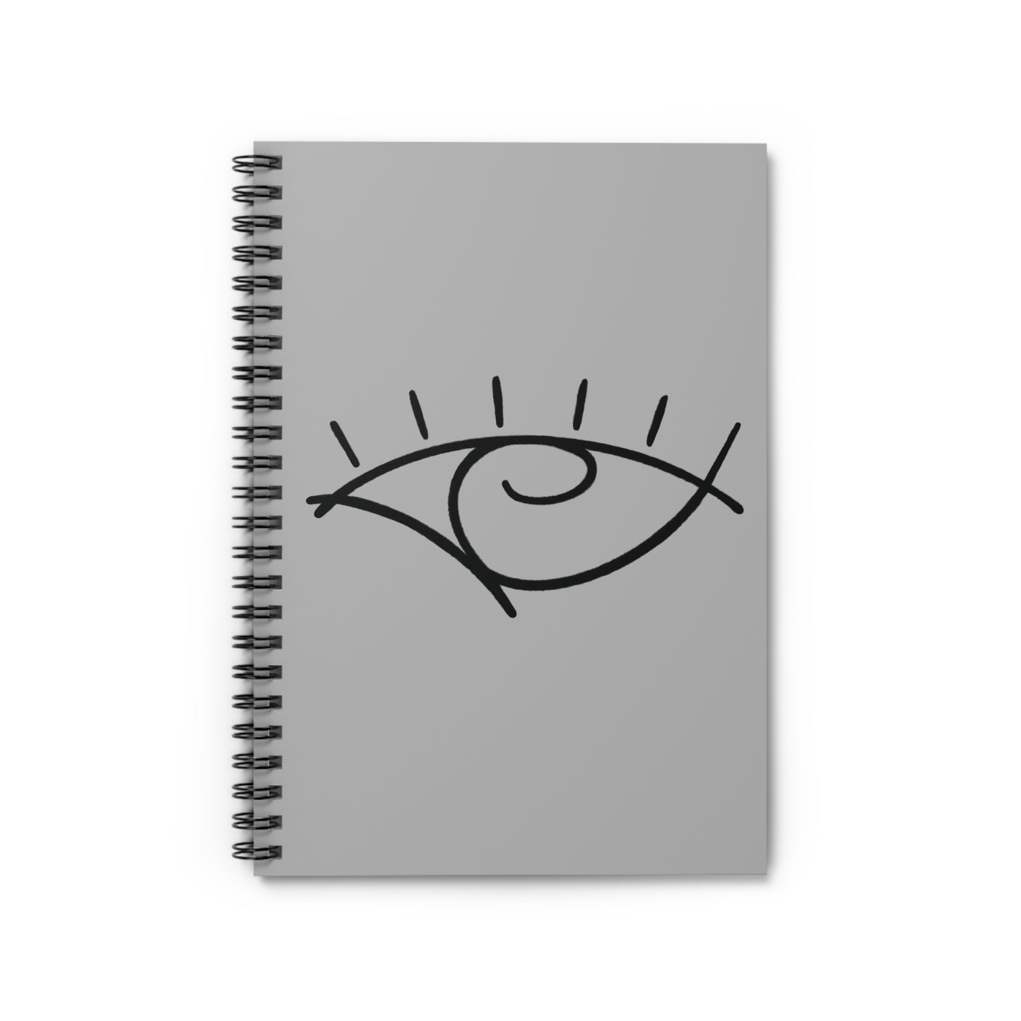 Seeing Eye Grey Spiral Notebook