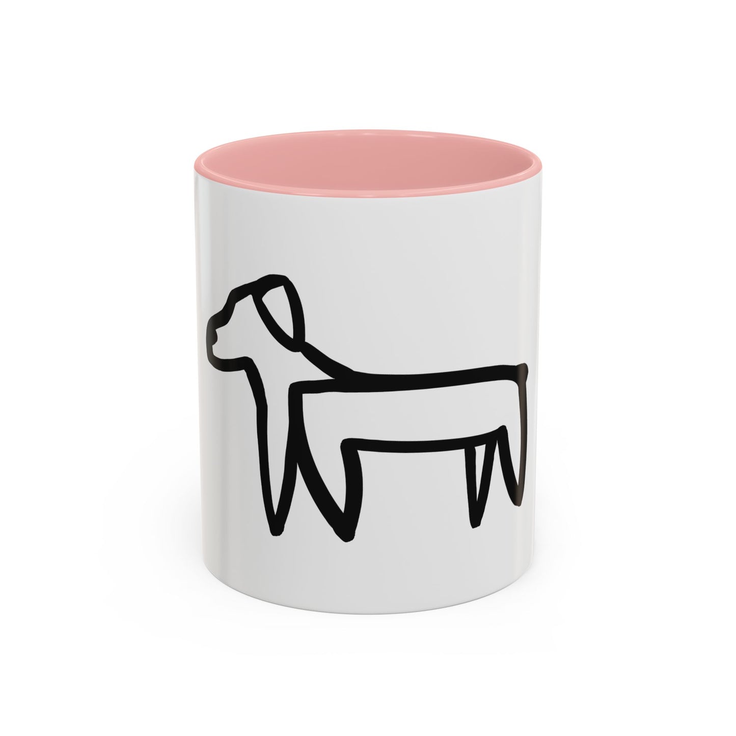 Dog Accent Mug