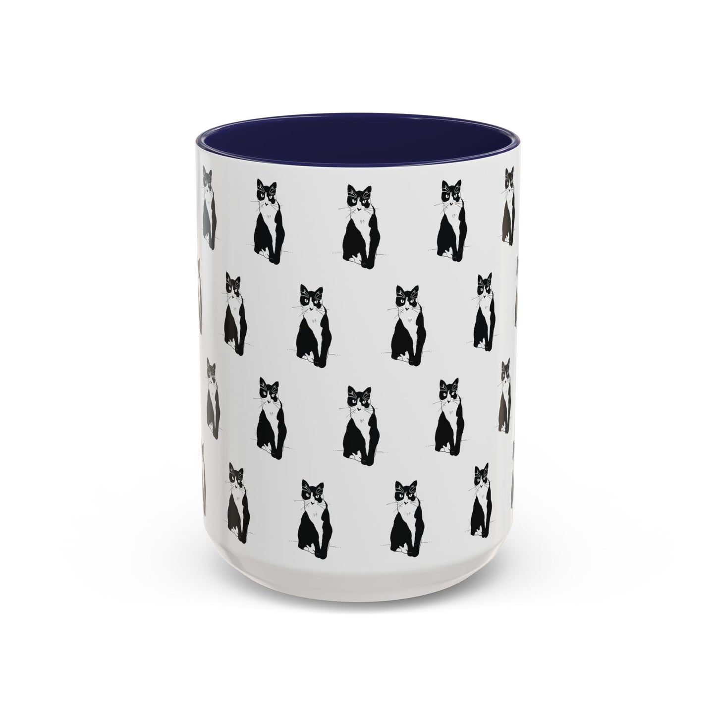 Herd of Cats Accent Mug (Transparent Style Cat) - Cat Mug