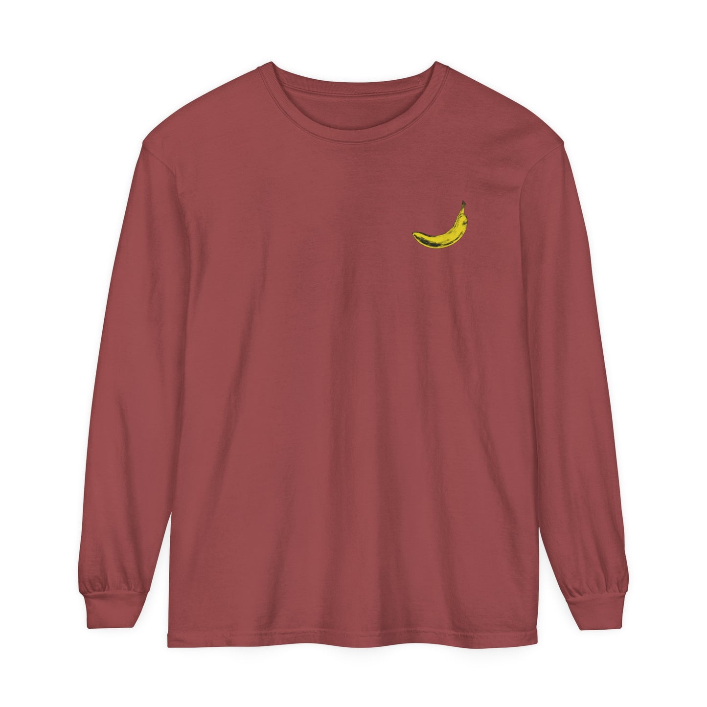 Everything Goes Bad Yellow Banana Long Sleeve Tee
