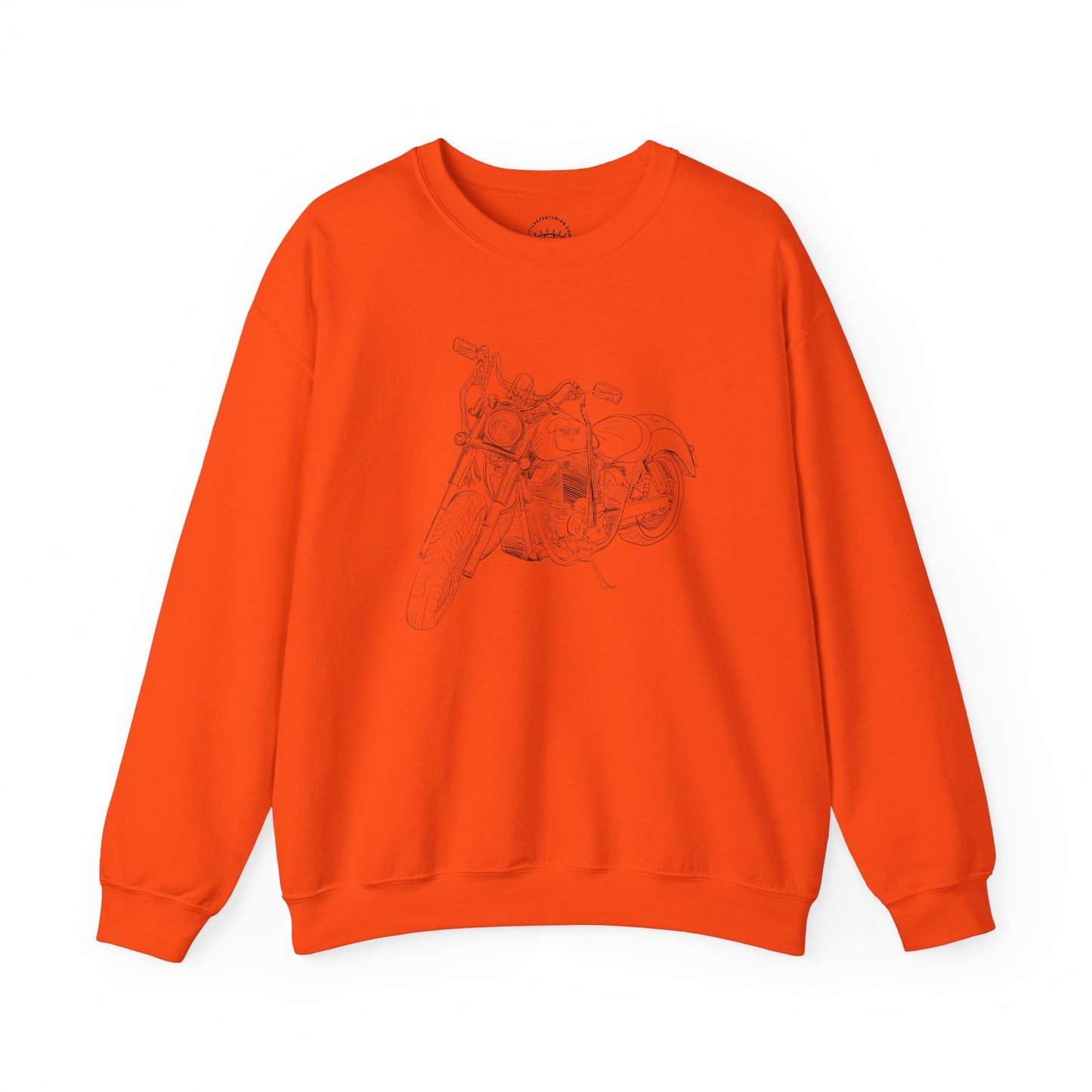 Motorcycle Drawing Sweatshirt
