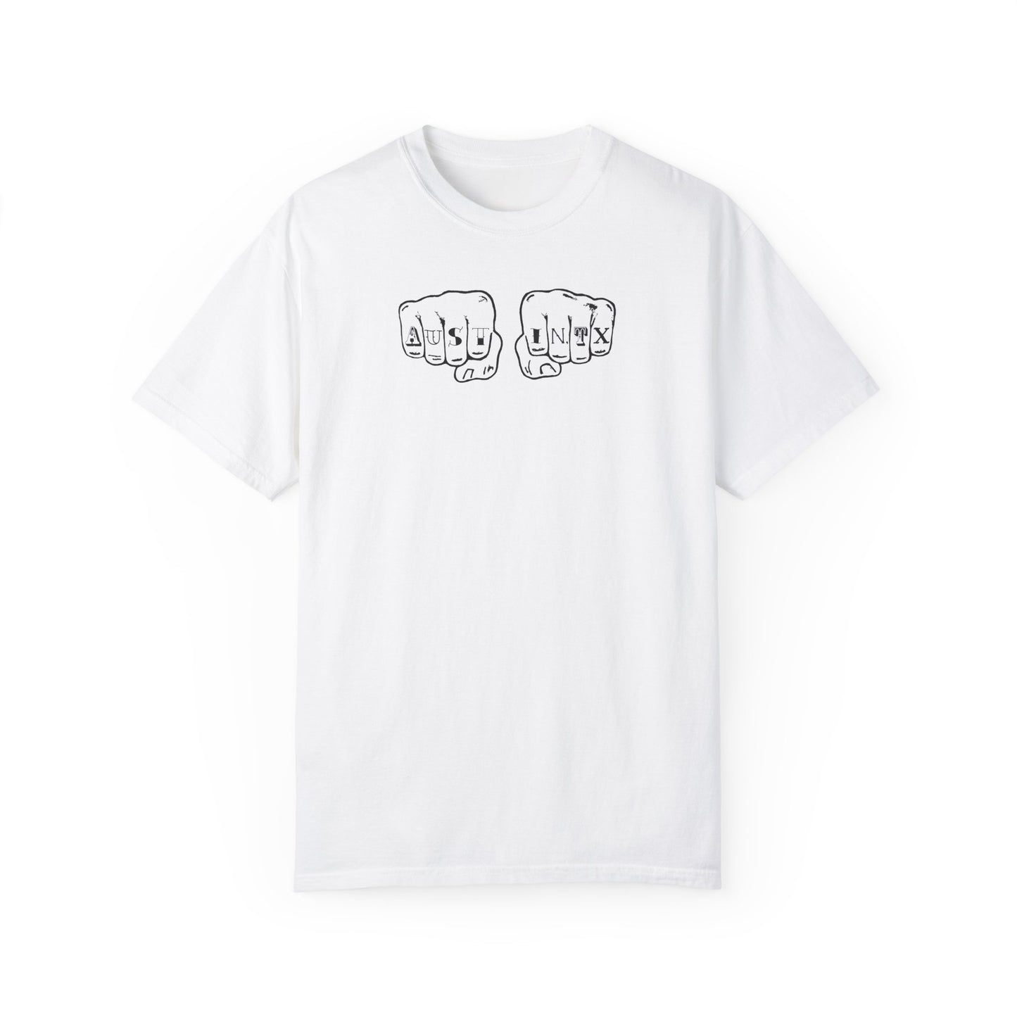 Austin Knuckle Tats - Tattooed Fists Tee