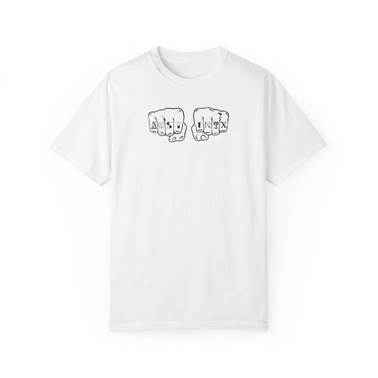 Austin Knuckle Tats - Tattooed Fists Tee