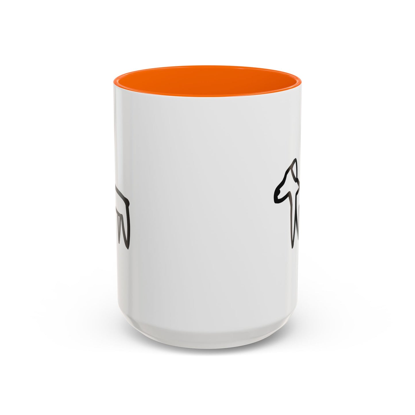 Double Dog Accent Mug
