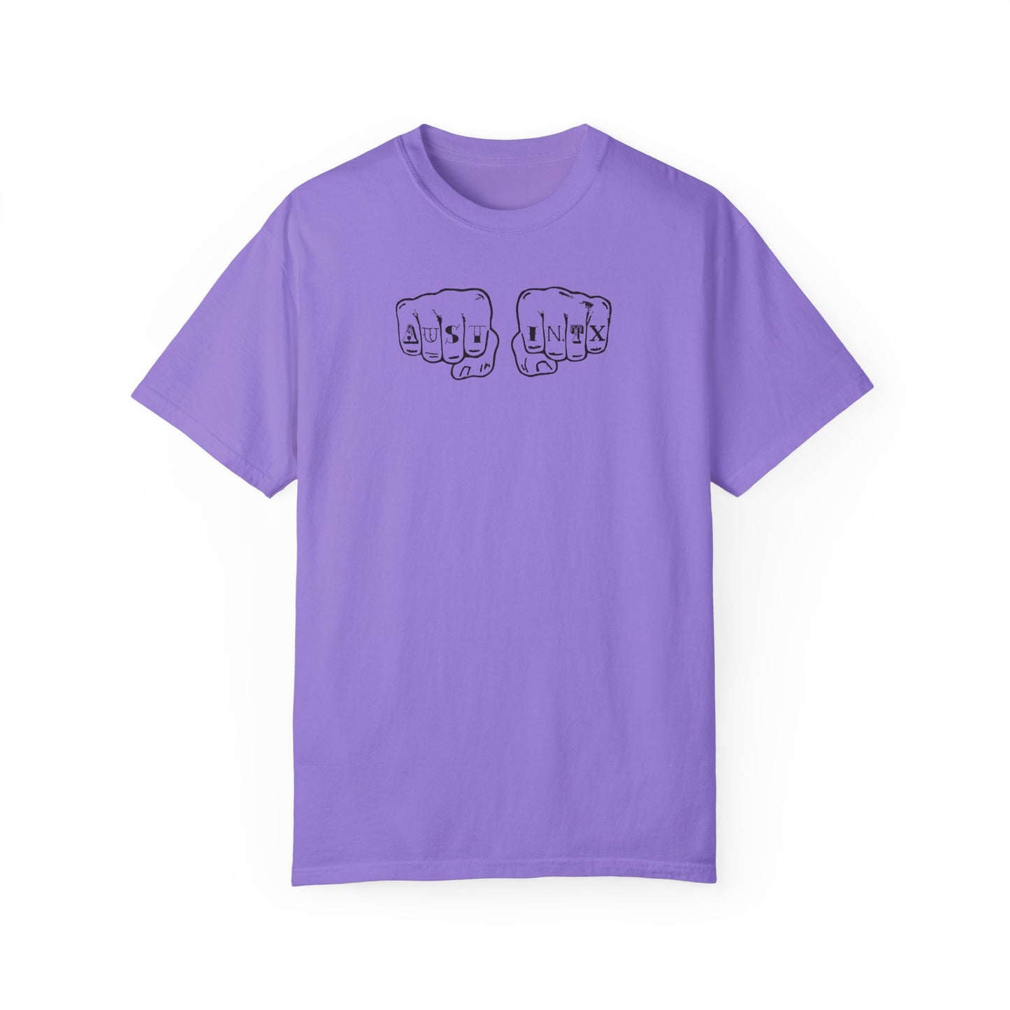 Austin Knuckle Tats - Tattooed Fists Tee
