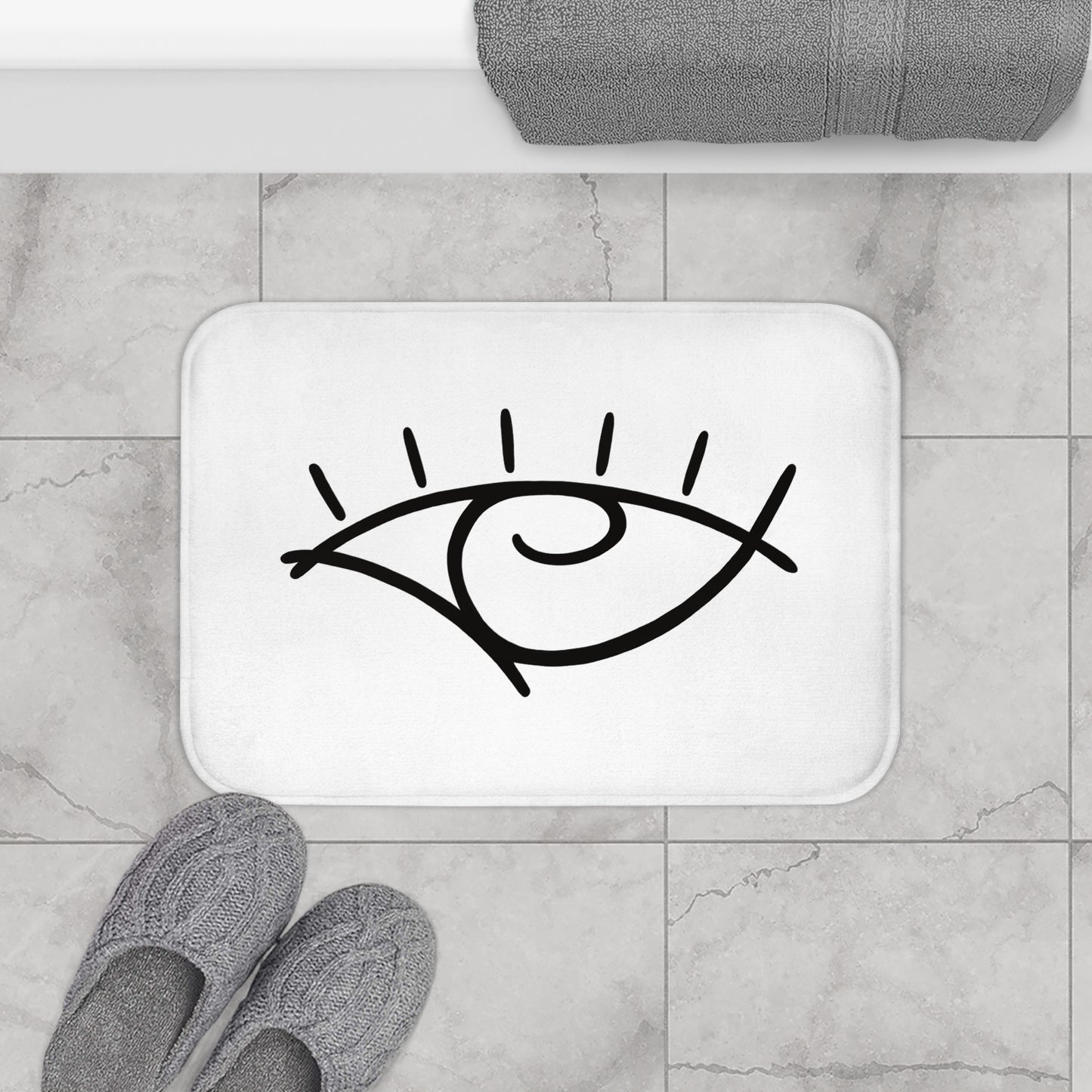 Seeing Eye Bath Mat