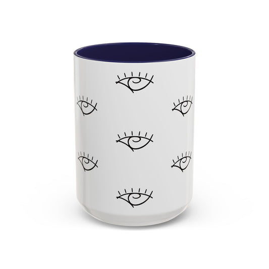 Seeing Eye Three-peat Accent Mug