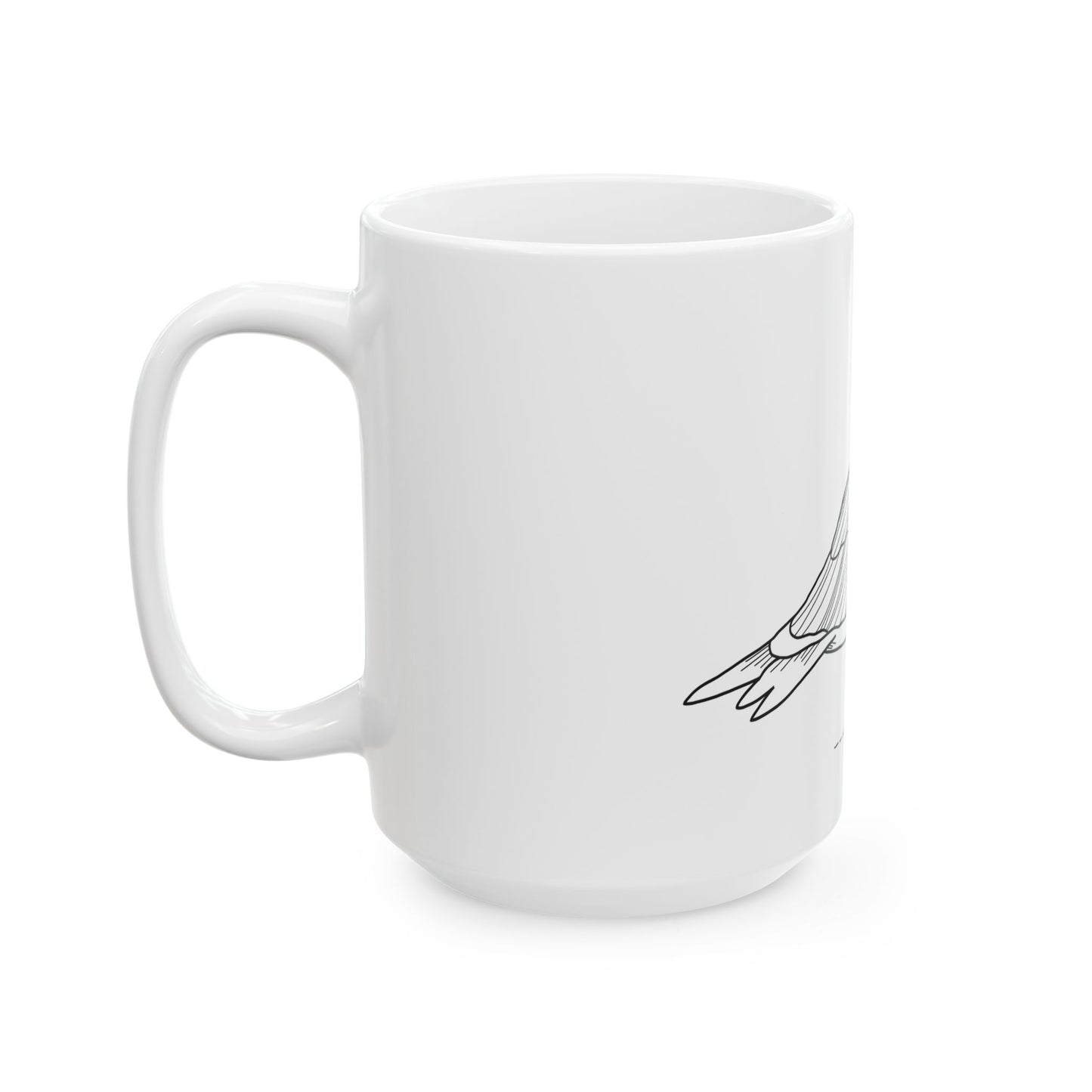 Hot Gull Mug - One Bird