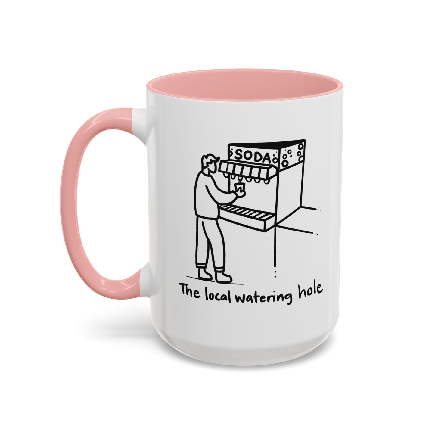 Local Watering Hole Accent Mug