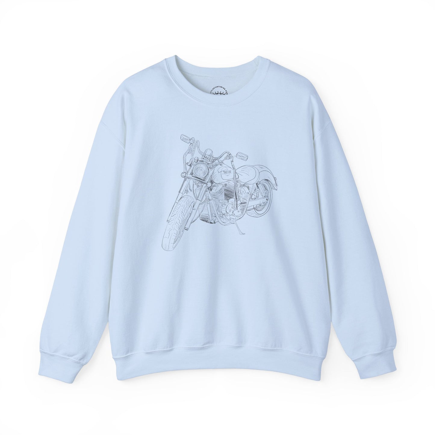 Motorcycle Drawing Sweatshirt