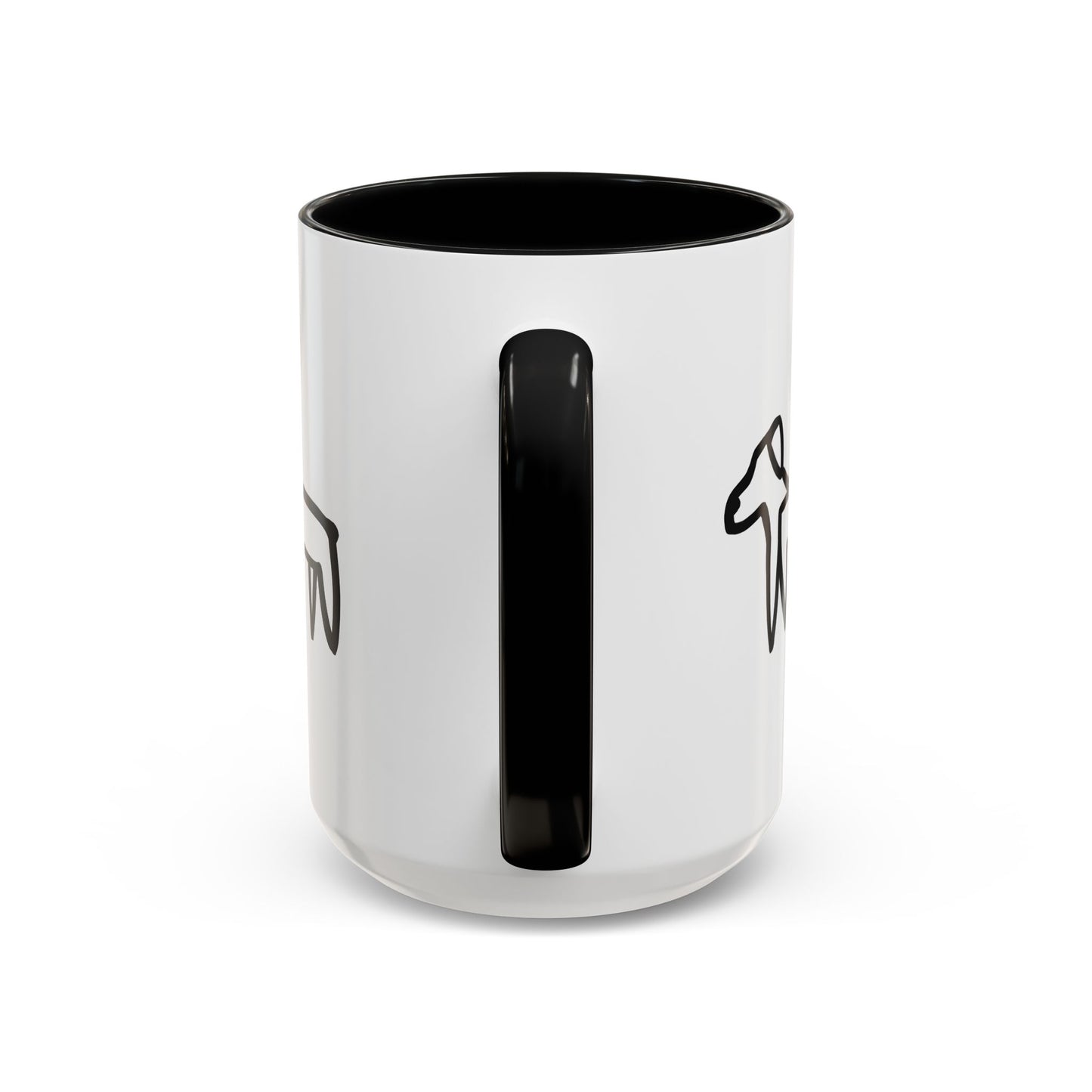 Double Dog Accent Mug
