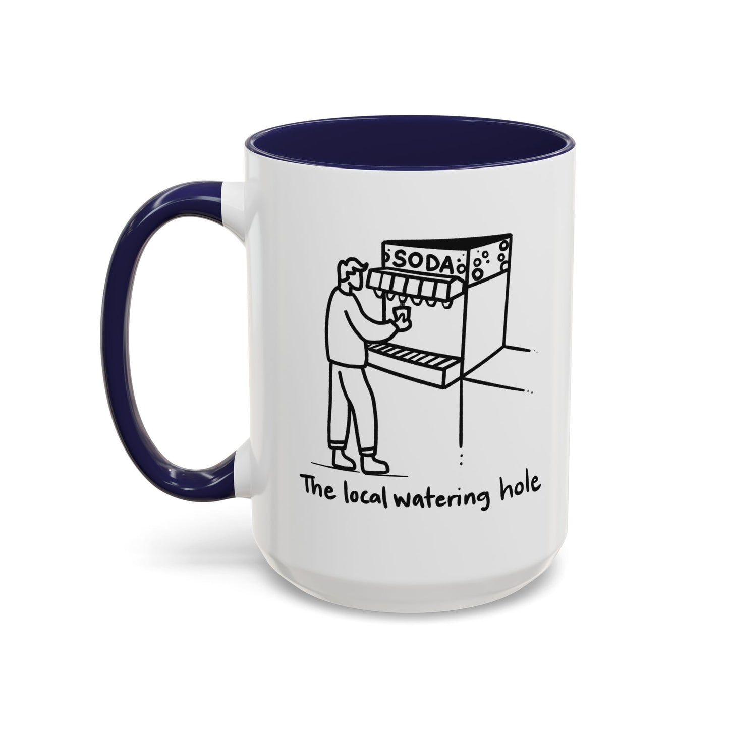 Local Watering Hole Accent Mug