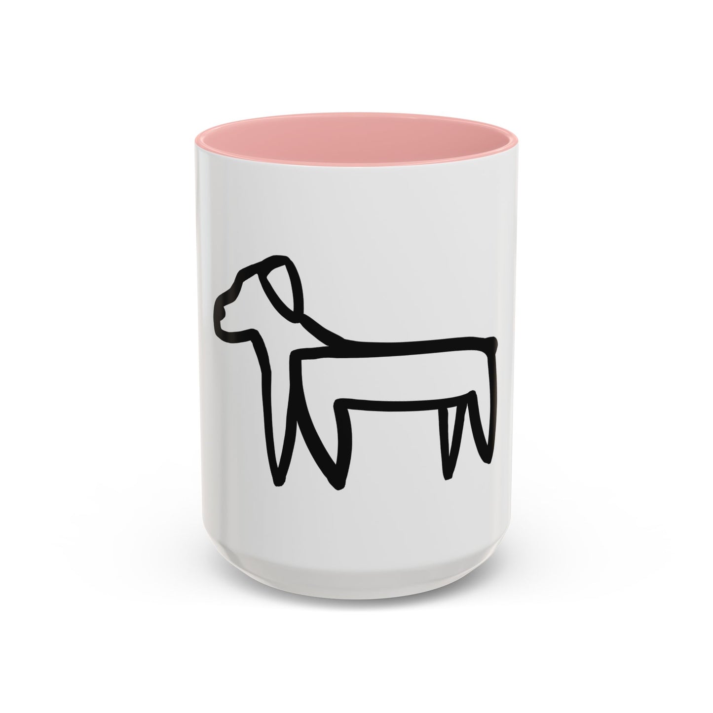 Dog Accent Mug